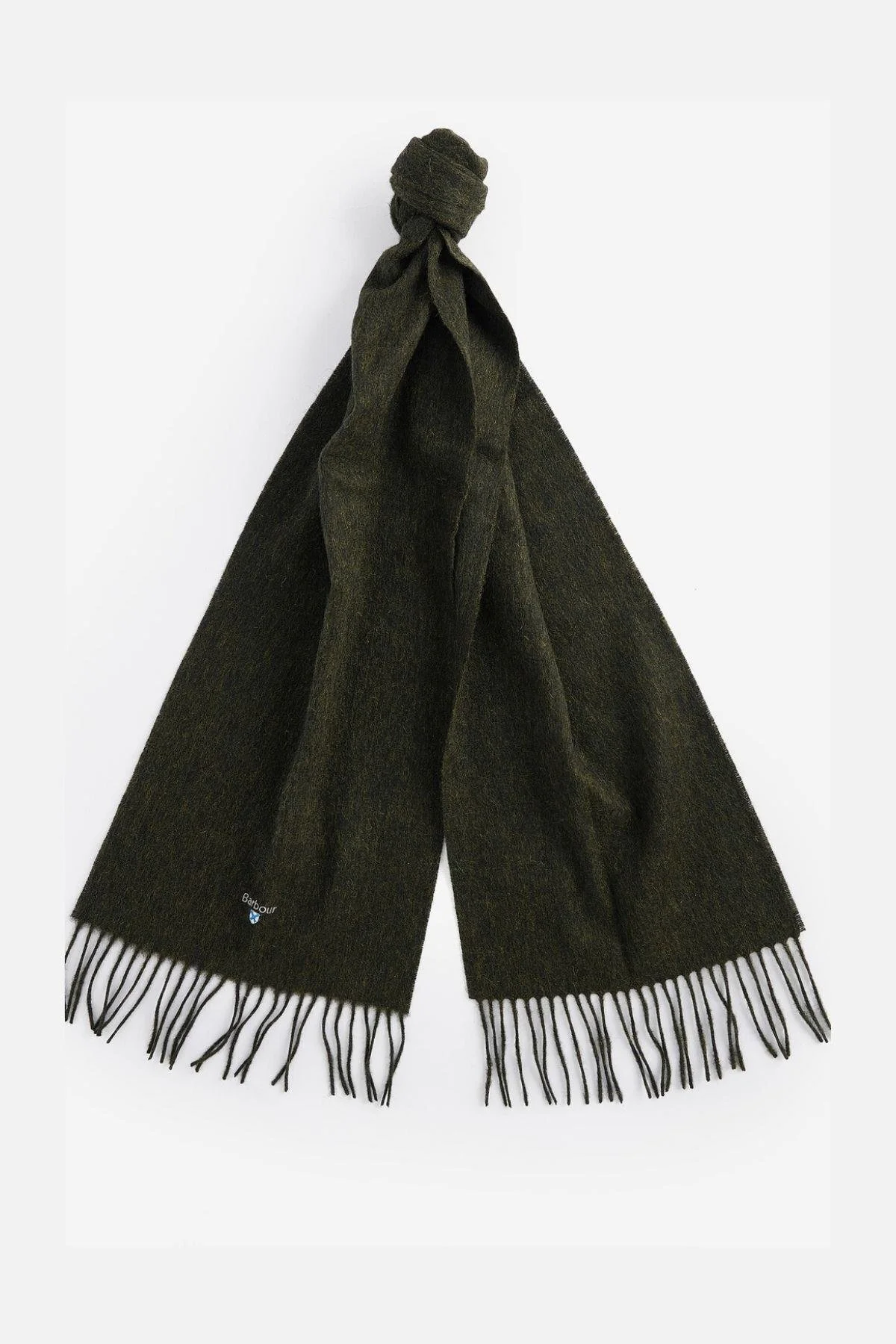 ست شال و کلاه بافتنی جلبک دریایی اورجینال Barbour