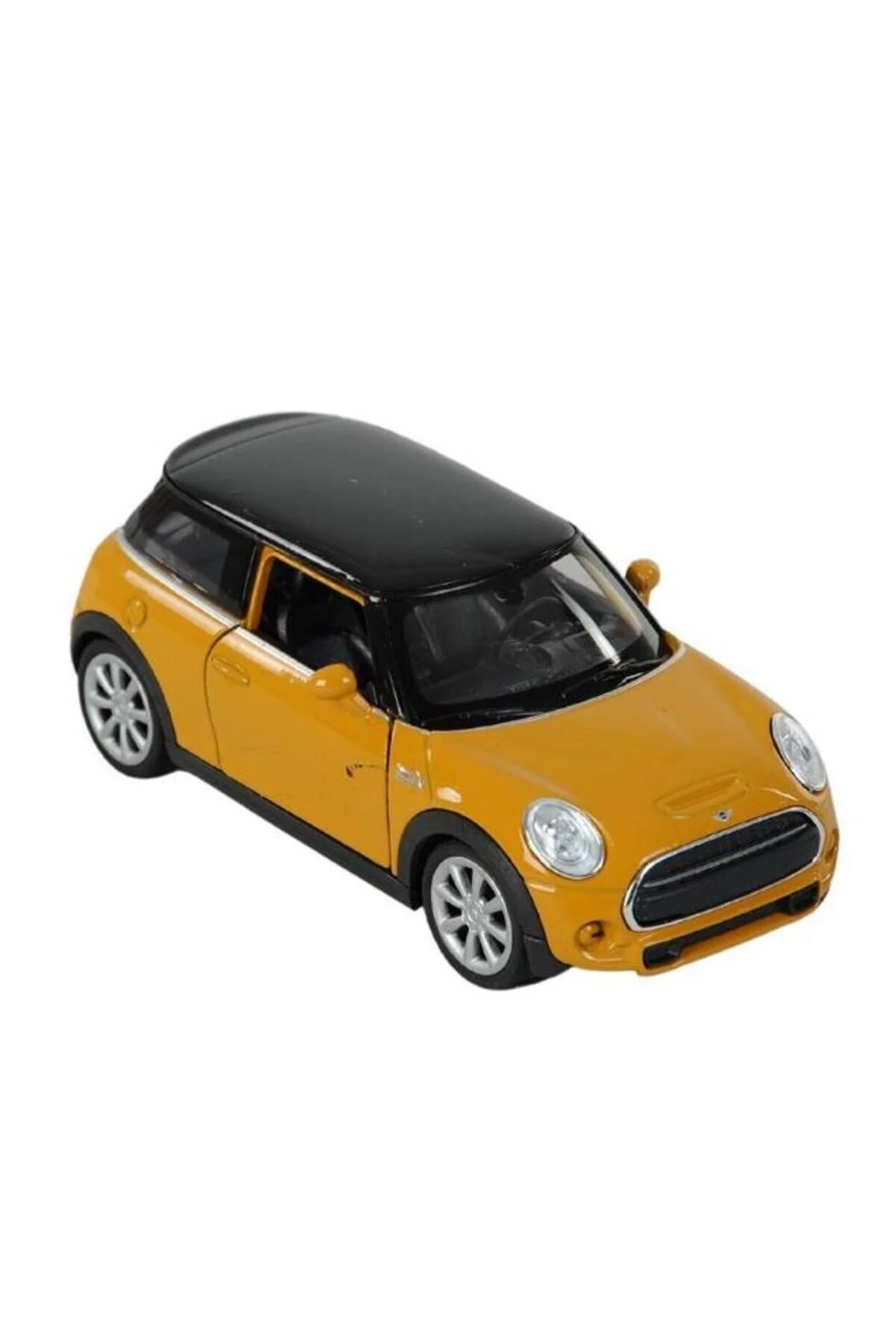 مدل خودرو ماشین فلزی اسباب بازی 1 36 چک را ترک کنید HONEY COLOR MINI COOPER WELLY