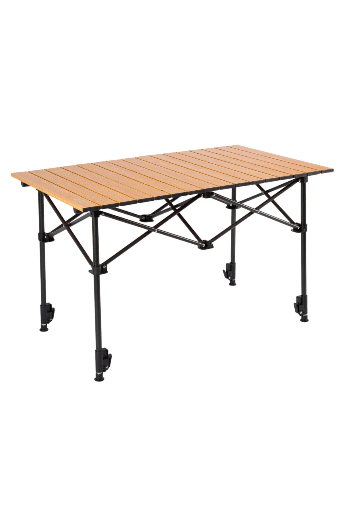 میز کمپ چند رنگ جدول اردوگاه آلومینیوم پا تلسکوپی Falcon 95X55X56 96Cm الگوی چوب فانکی چیرز  Funky Chairs