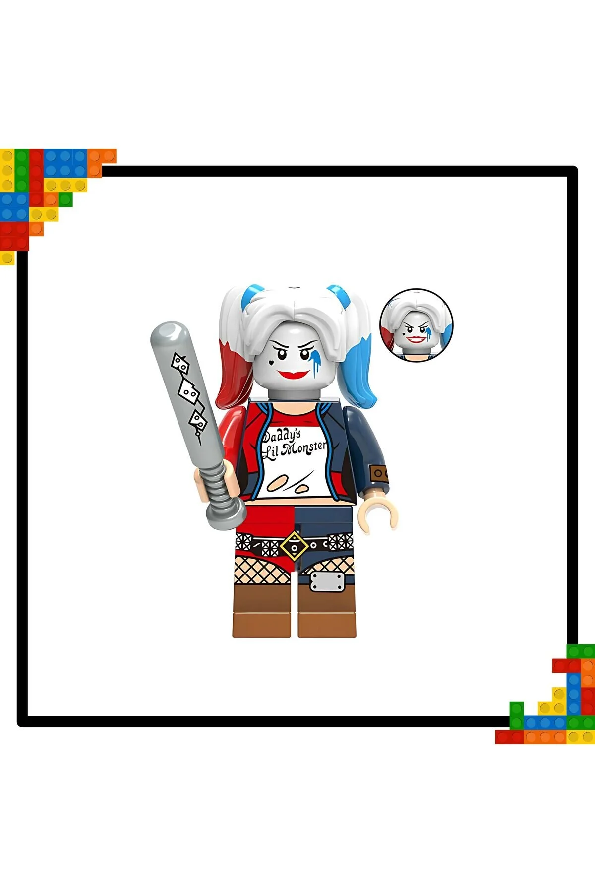 مینی فیگور HARLEY QUINN با جعبه اورجینال Geekland