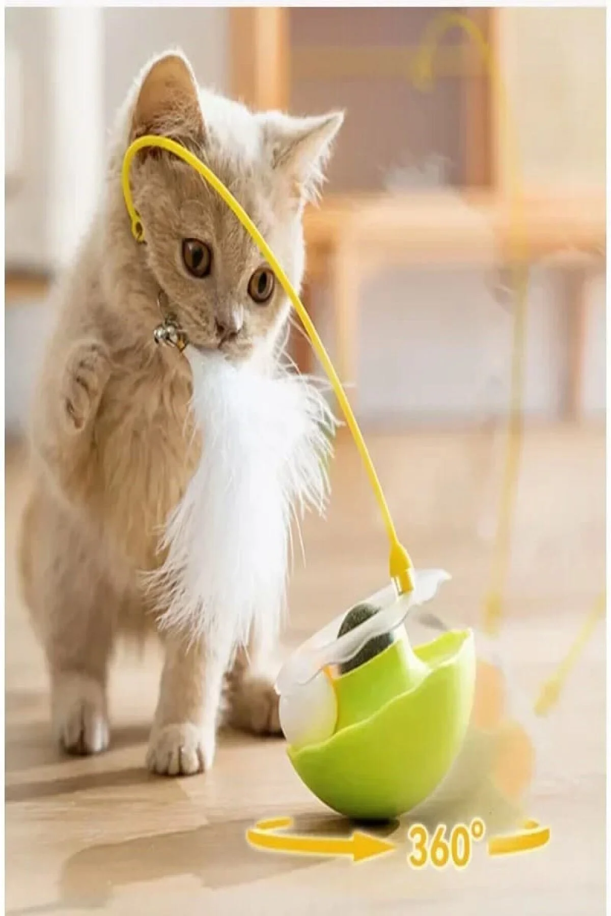 اسباب بازی گربه CATNIP LICKING BULLY HACI YATMAZ FAIRY CAT TOY INTERACTIVE TOYS 1 PC TİNEKE
