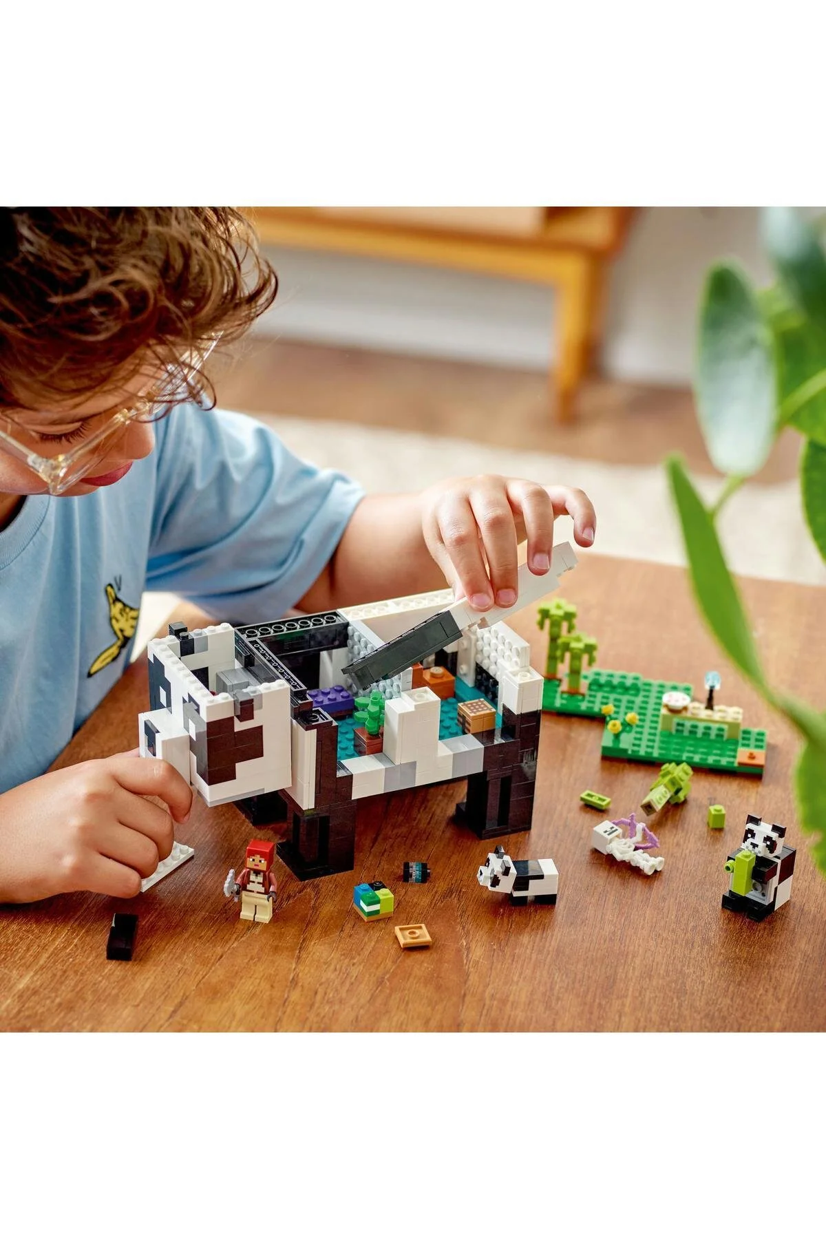 لگو ® MINECRAFT® PANDA SHELTER 21245 برای کودکان 8 ساله بالاتر 553 قطعه اورجینال LEGO