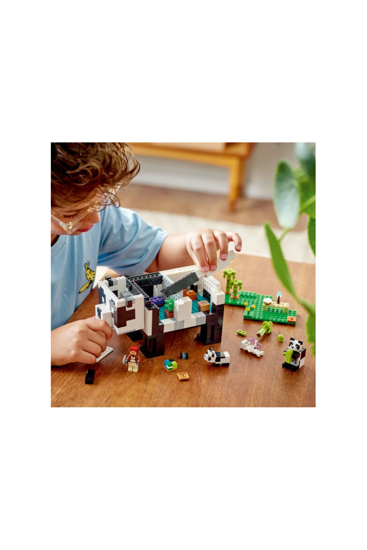 لگو ® MINECRAFT® PANDA SHELTER 21245 برای کودکان 8 ساله بالاتر 553 قطعه اورجینال LEGO