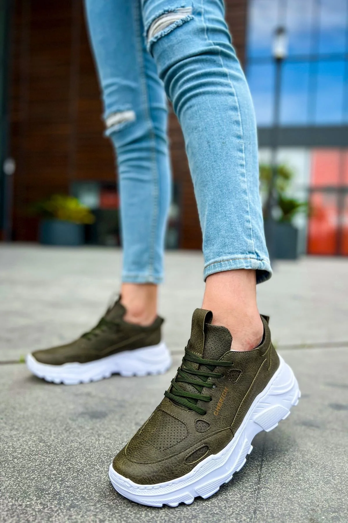 کفش مردانه CT89 CBT LOW TOP LACE UP حقوق مردان چکیچ Chekich