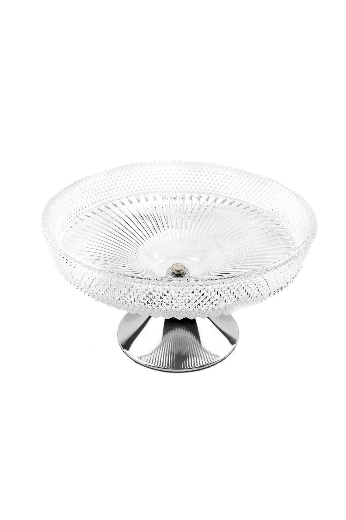 مصرفی های خانگی سرویس شیشه ای پا نقره 23X13CM P350.371814 Mikasa Moor