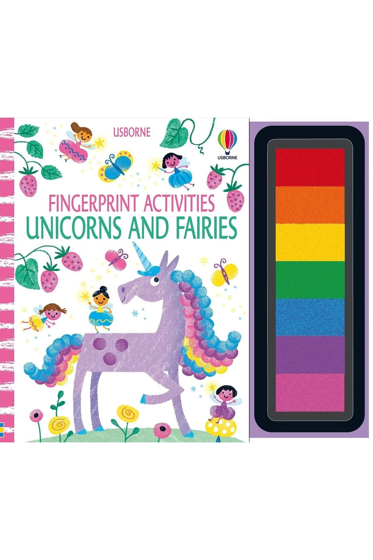 کتاب های کودک به زبان خارجی فعالیت اثر انگشت: تکشاخ و جن Usborne