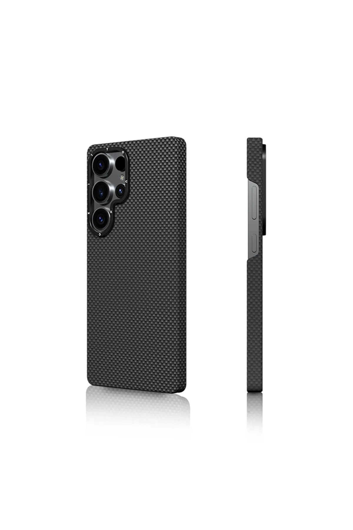 کاور و قاب محافظ گلکسی S25 ULTRA CASE MAGSAFE سازگار با آرامید فیبر YOUNGKIT KEVLAR EXTREME WING COVER مشکی Youngkit
