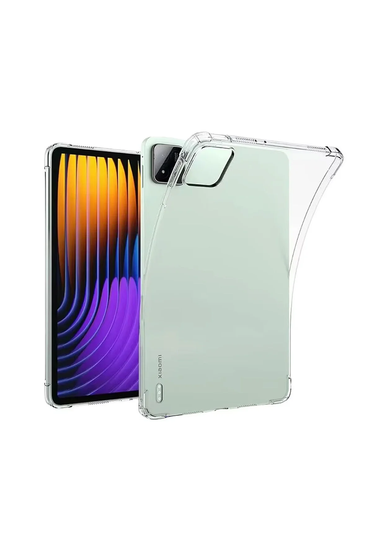 کاور تبلت محفظه نرم شیائومی پد 7 پرو 11.2 اینچی سیلیکونی TPU Microcase