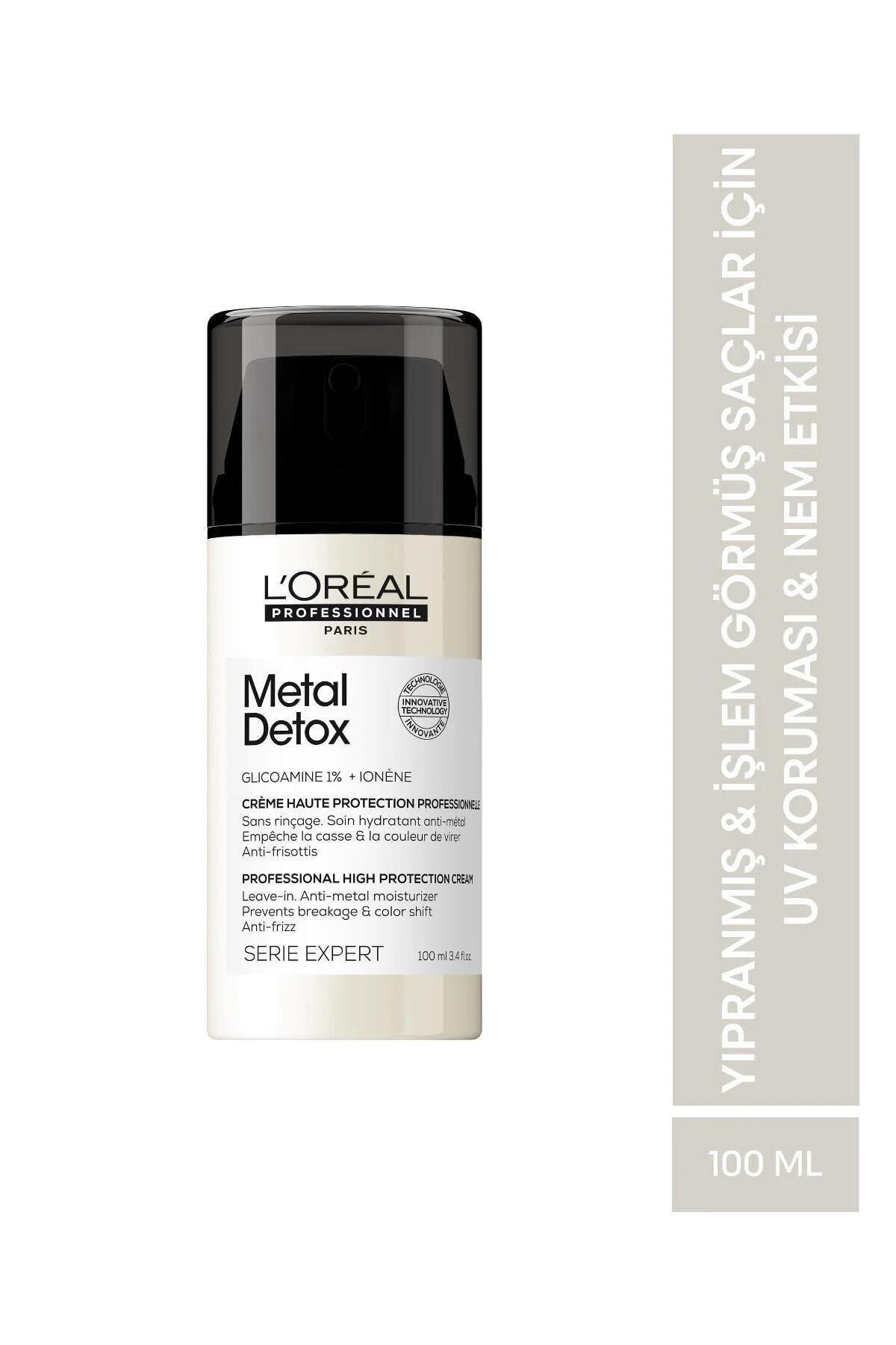 L'oreal Professionnel کرم مراقبتی حفاظتی سری اکسپرت متال دتاکس 100 میلی لیتر