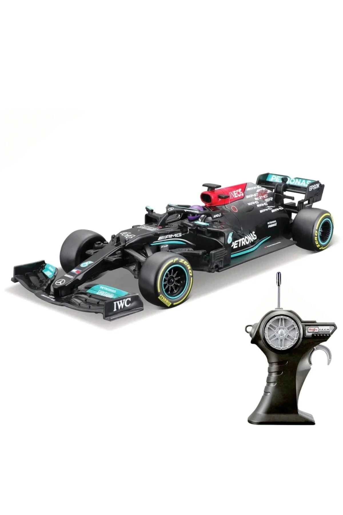 اسباب بازی های کنترل از راه دور 1 24 مرسدس AMG PETRONAS F1 W12 E عملکرد شده Maisto