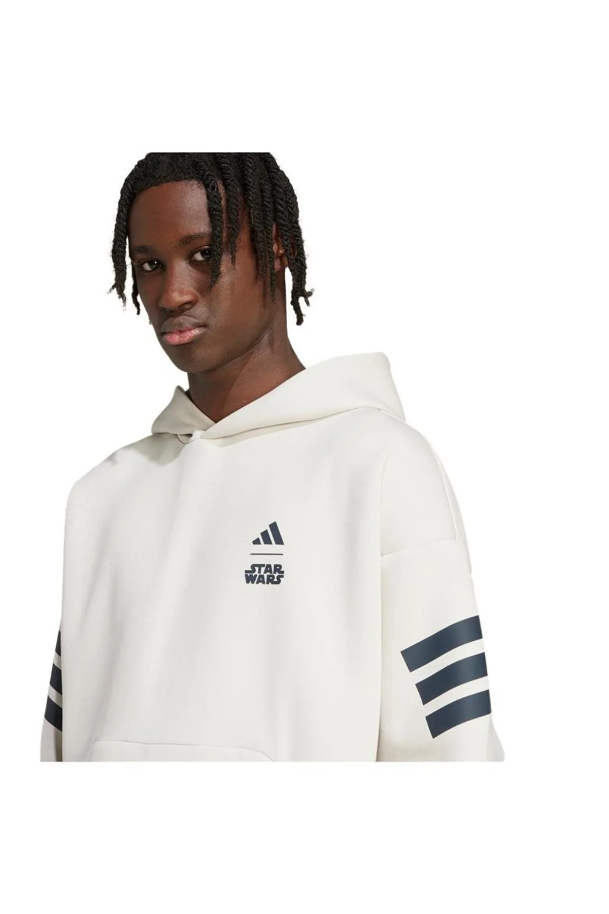 سویشرت مردانه پیراهن بژ M SW TM HDY JI5719 آدیداس adidas