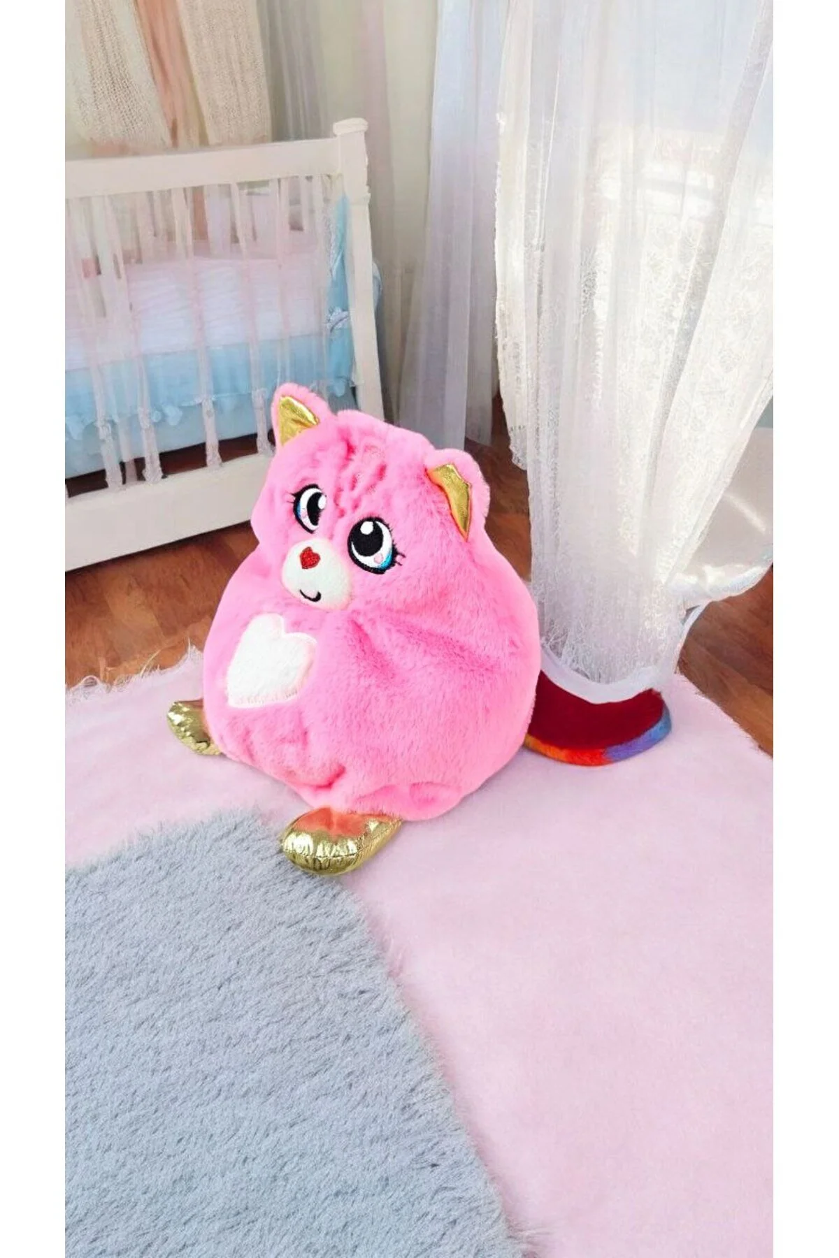 اسباب بازی های پشمی سورپرایز PINK مخمل خواب دار مخملی MISFITENS TOY 1 PIECE MISFITS Misfittens