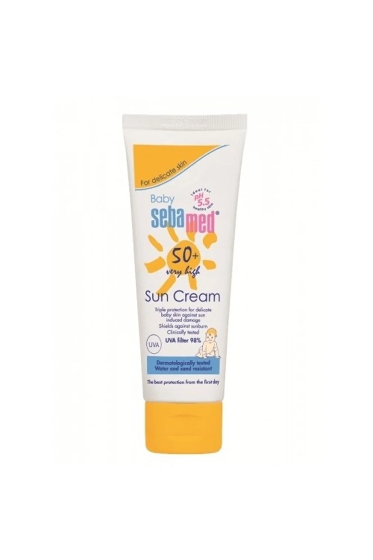 Sebamed کرم ضد آفتاب بچگانه SPF 50+ 75 میلی لیتر