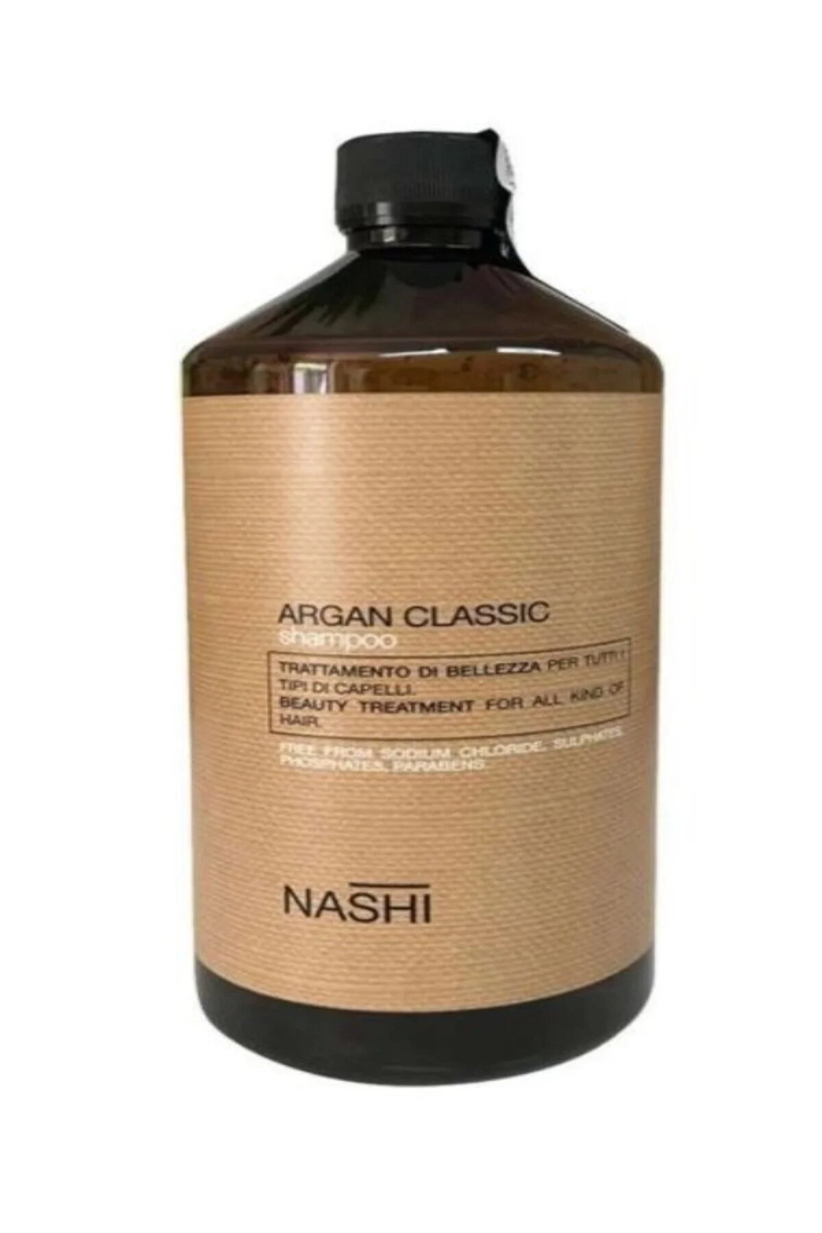 ست مراقبت مو شامپو آرگان میل اورجینال Nashi Argan