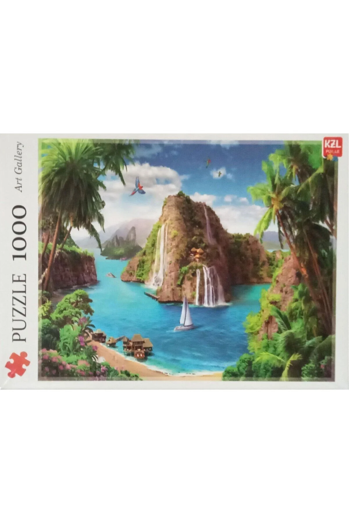 پازل KZL PAZZLE HIDDEN HEAVEN 1000 PIECES PAZIL 68X48 CM AKILLIELMA