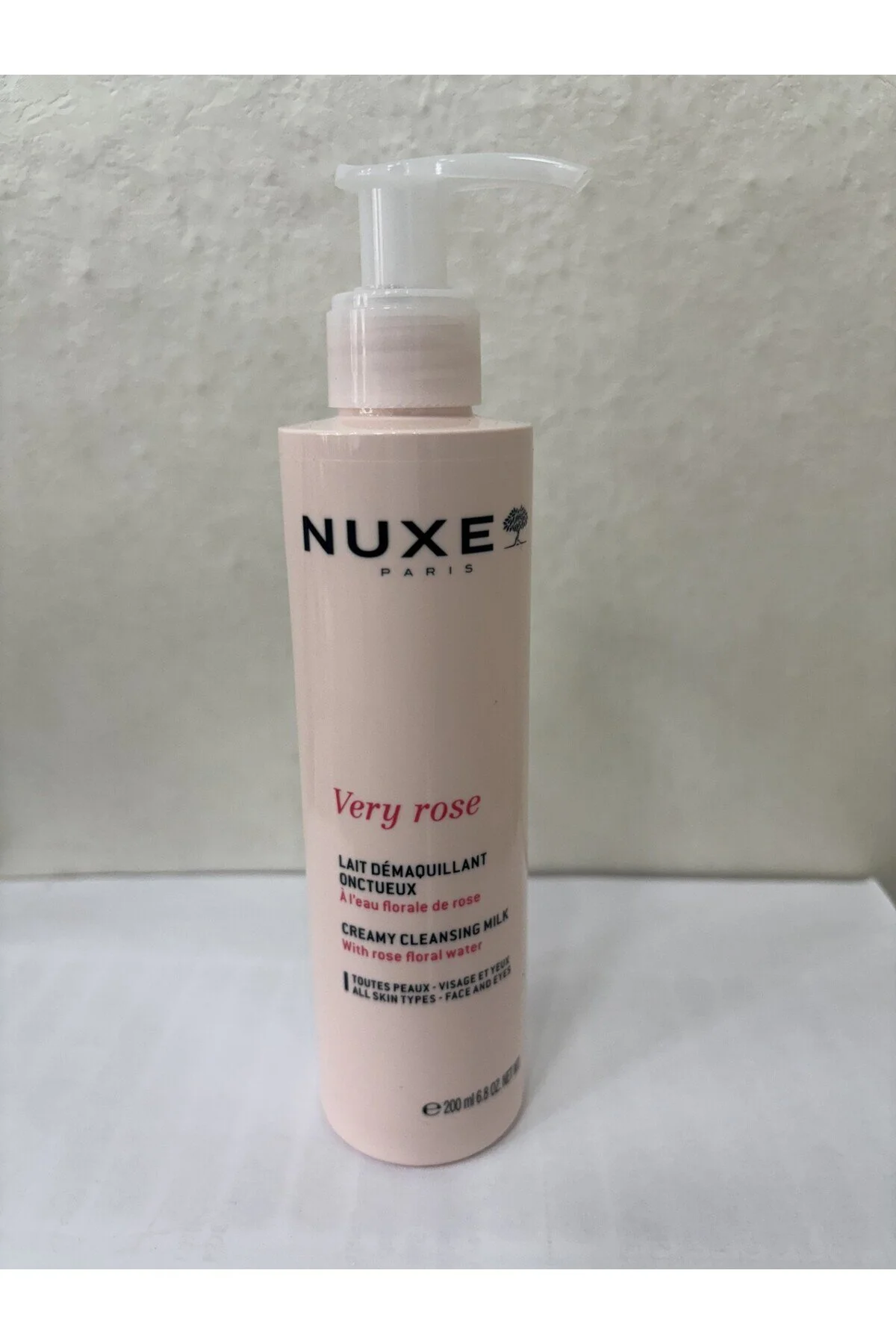 پاک کننده صورت شیر تمیز بسیار گل رز Nuxe