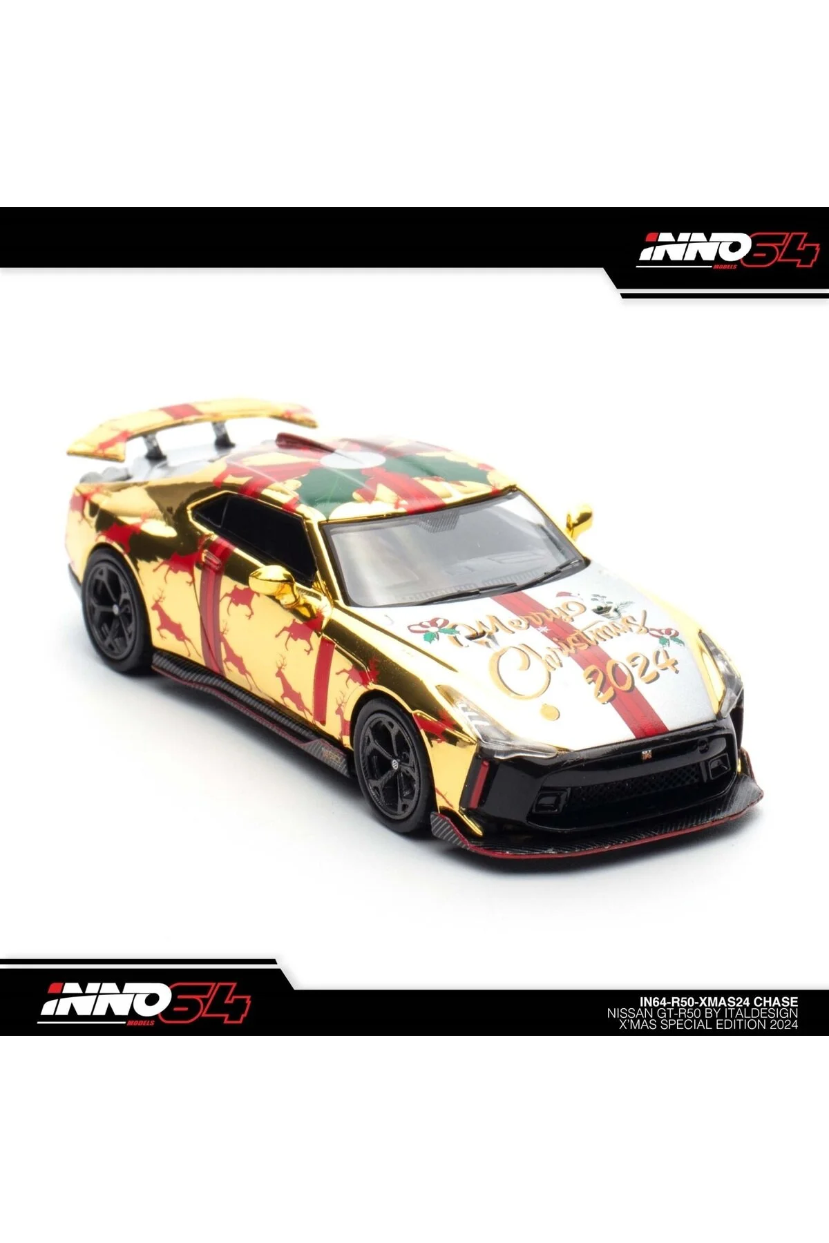 ماشین اسباب بازی NISSAN GT R50 توسط ITALDESIGN '' CHASE MODEL ' Inno 64 Models