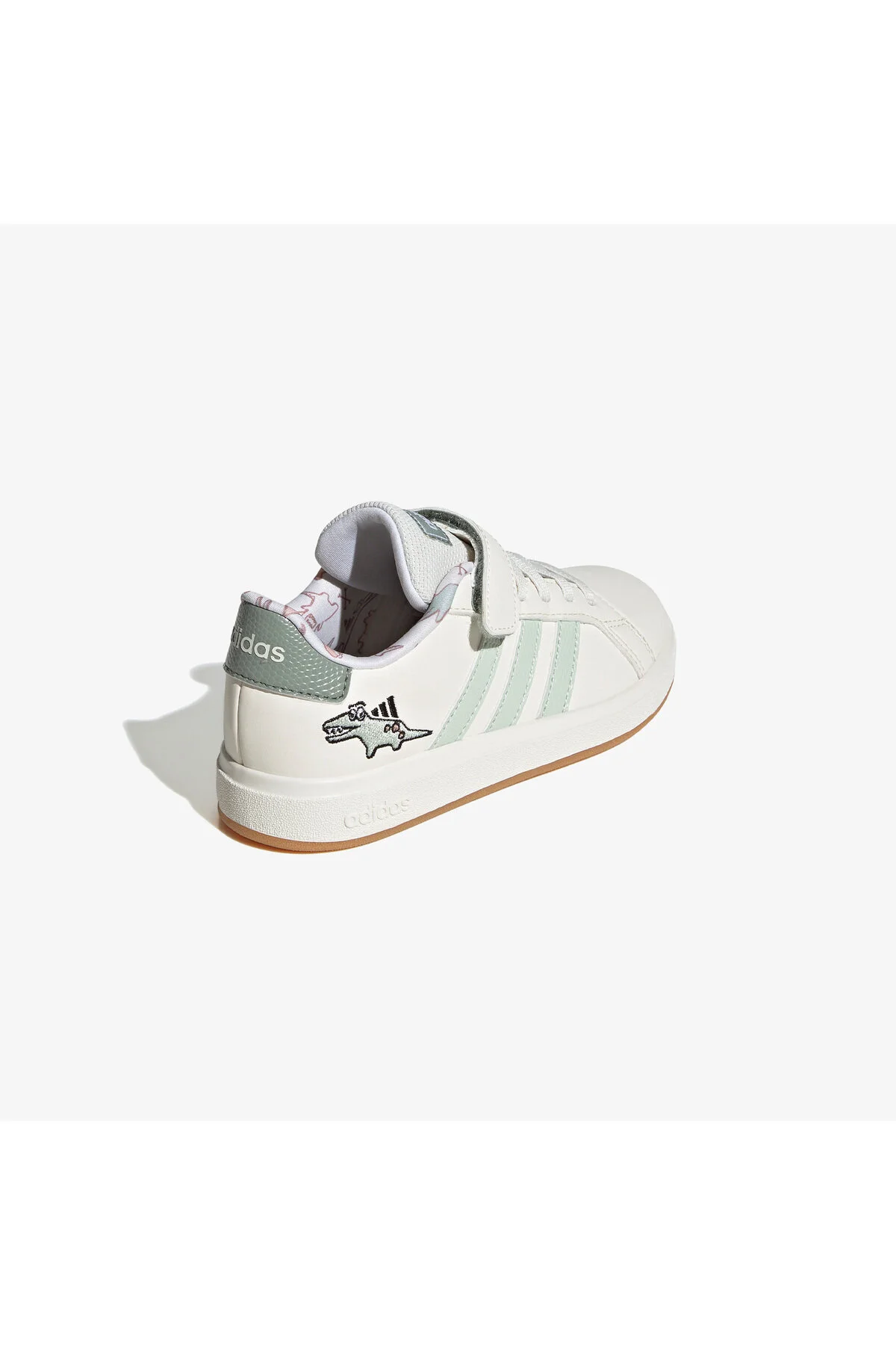 اسنیکر دخترانه و پسرانه بچگانه DINO GRAND COURT HAND مردانه سفید CHILD LS آدیداس adidas