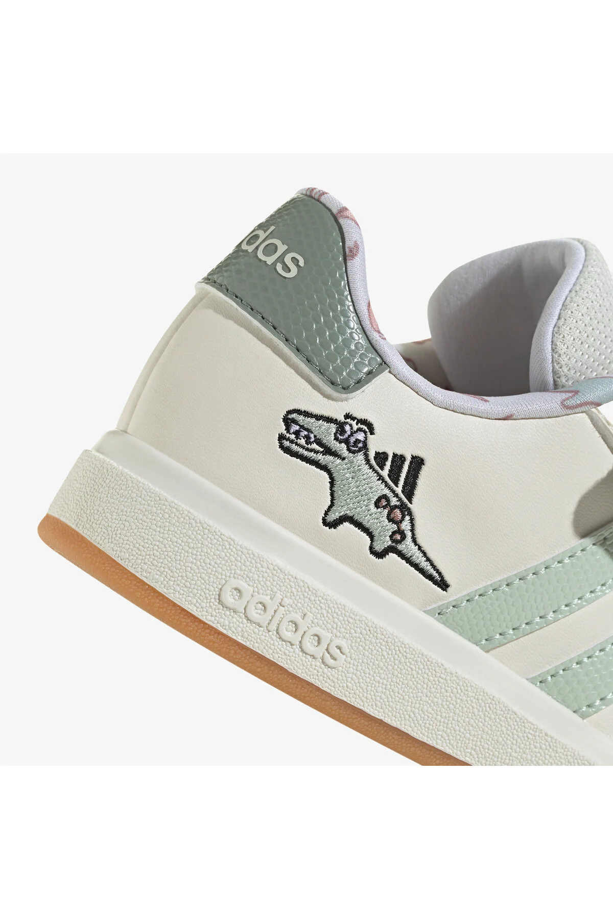 اسنیکر دخترانه و پسرانه بچگانه DINO GRAND COURT HAND مردانه سفید CHILD LS آدیداس adidas