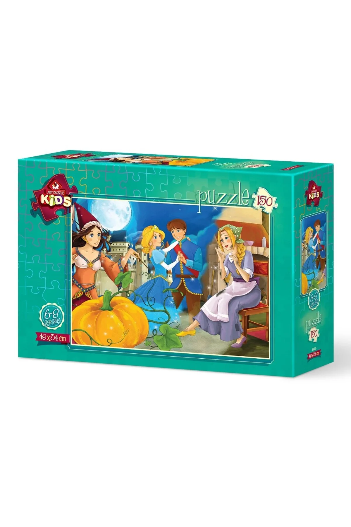 پازل ها و یاپبوزهای کودک دخترانه پسرانه بچگانه ART CHILD PUZZLE ROYAL حصار 150 قطعه اورجینال ارت Art Puzzle