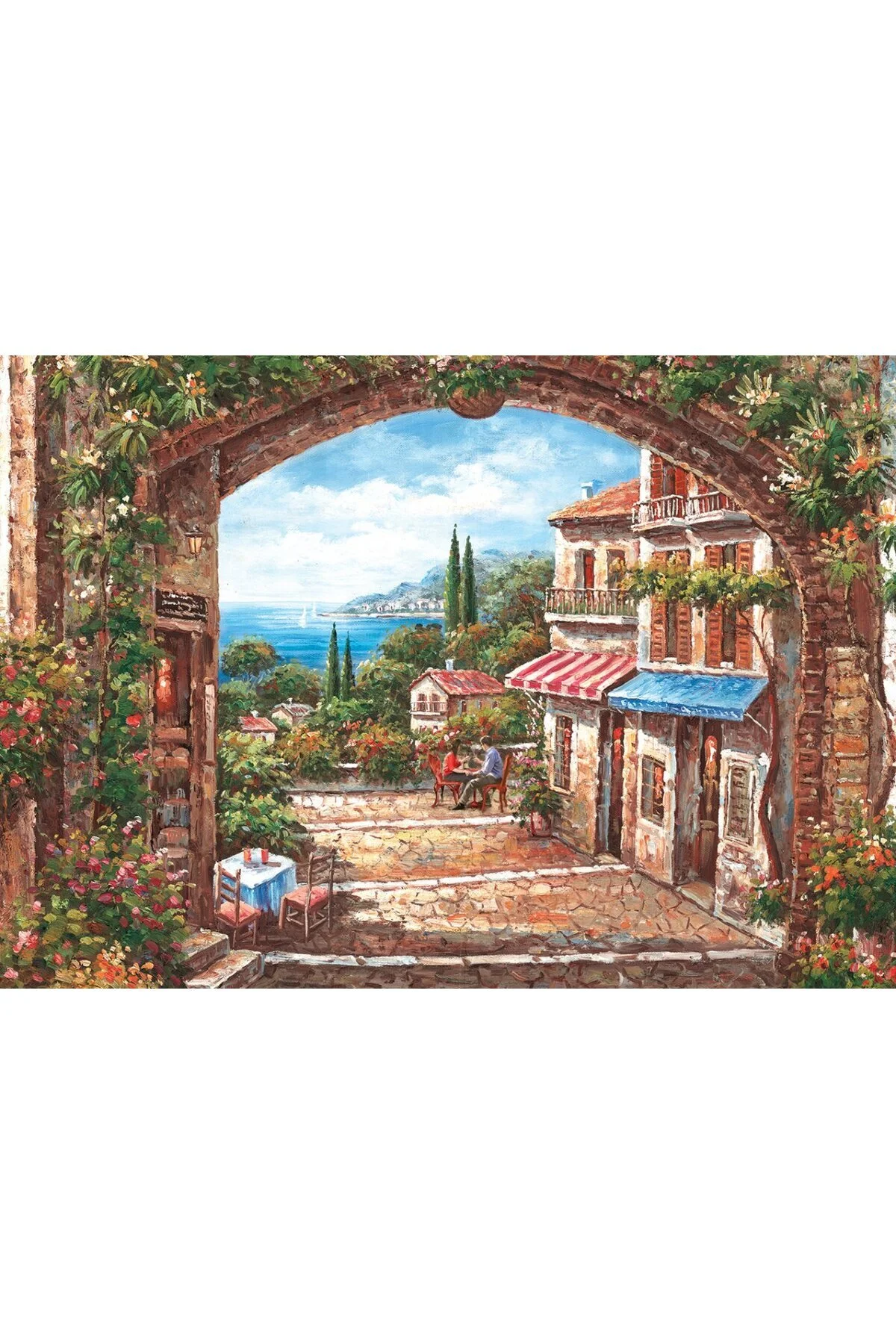 پازل ها و یاپبوزهای کودک 260 قطعه به سمت دریا اورجینال ارت Art Puzzle