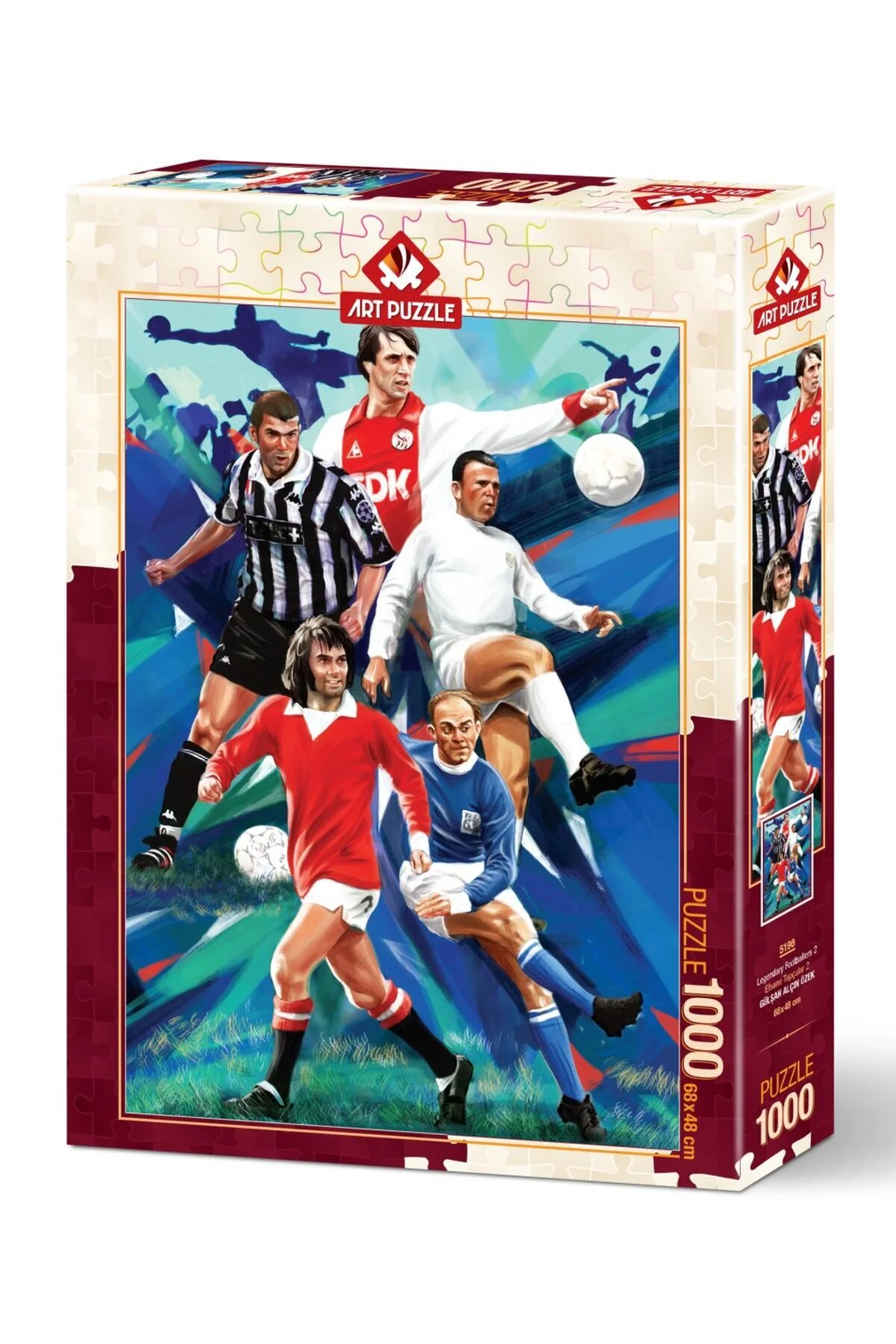 پازل معمای قطعه ای LEGENDARY GUNNERS 2 Art Puzzle