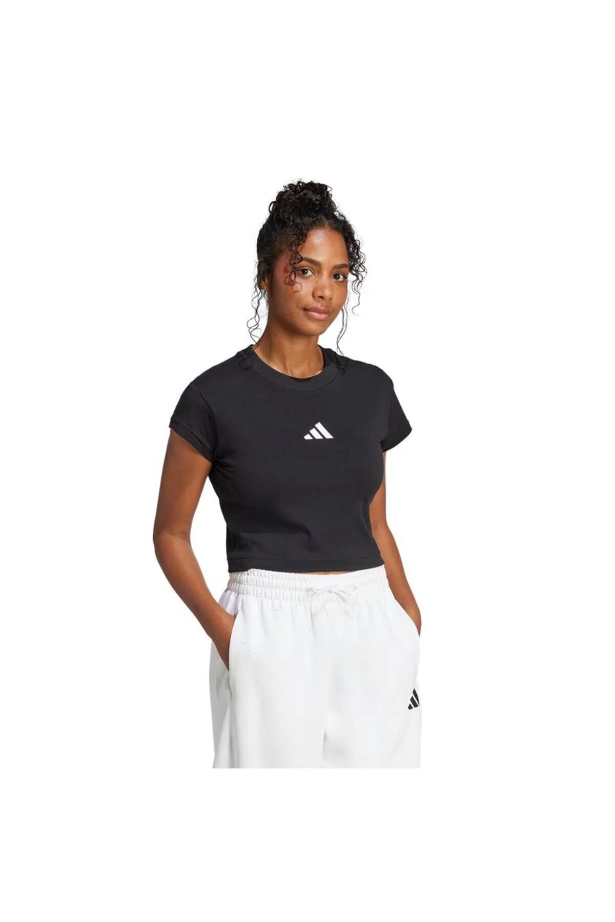 تی شرت زنانه JE4000 K W FI SL BB TEE TRET BLACK آدیداس adidas