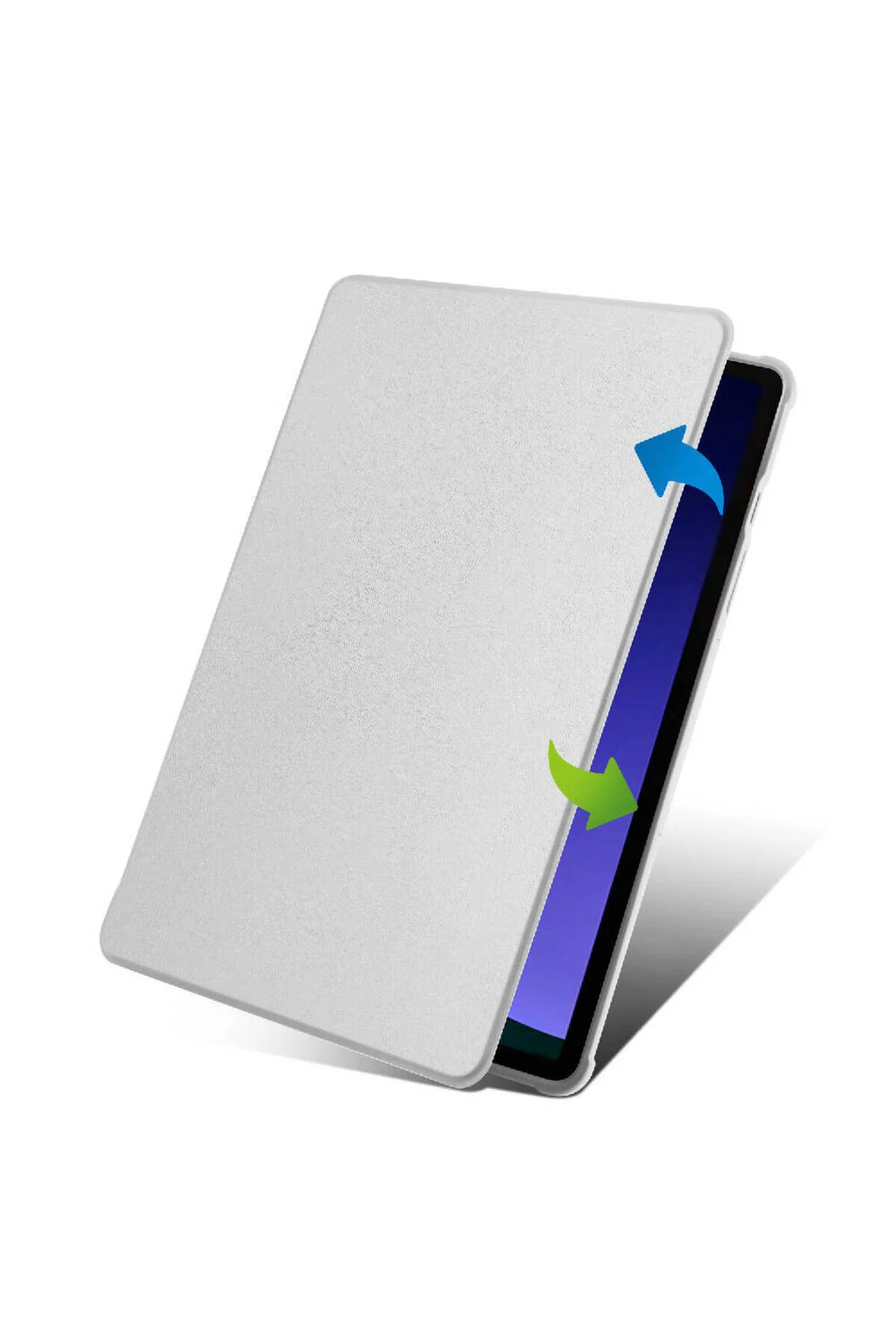 کاور تبلت قاب قلم حرارتی ZORE GALAXY TAB S9 با پایه قابل چرخش مشکی Alan Tech