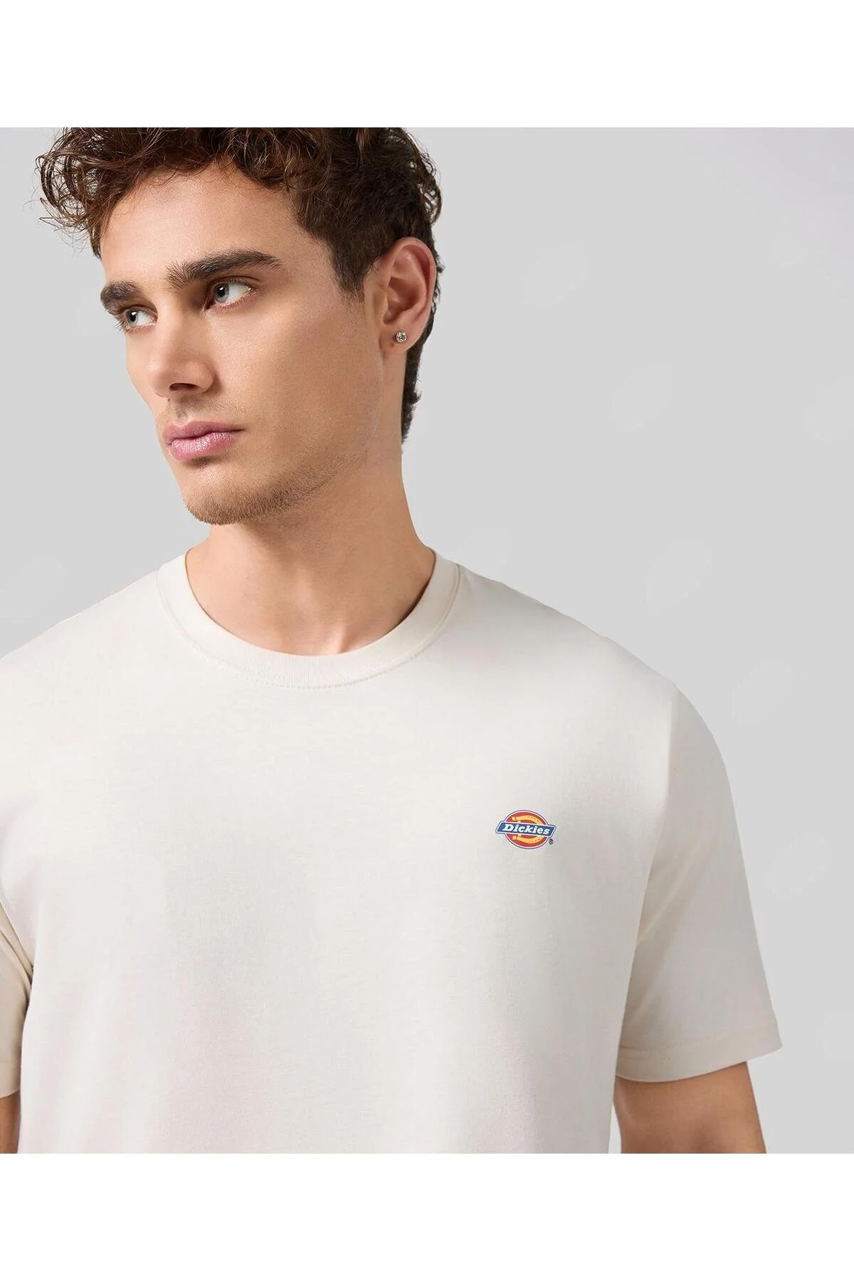 تی شرت خاکستری مردانه آستین کوتاه T اورجینال Dickies