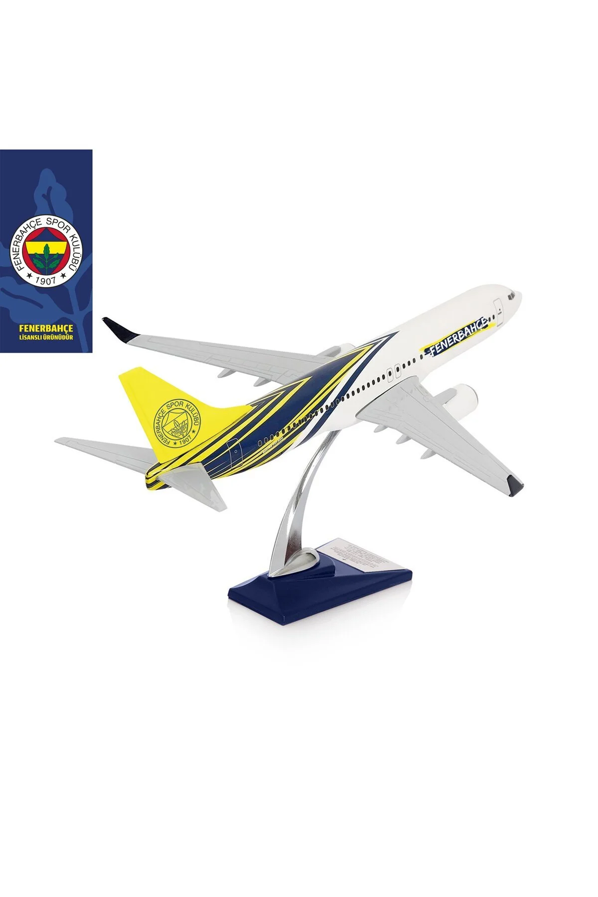 مدل خودرو هواپیمای طراحی شده دارای مجوز ZEKUPP BOEING 737 800 1 100 UCK0190 اورجینال Fenerbahçe