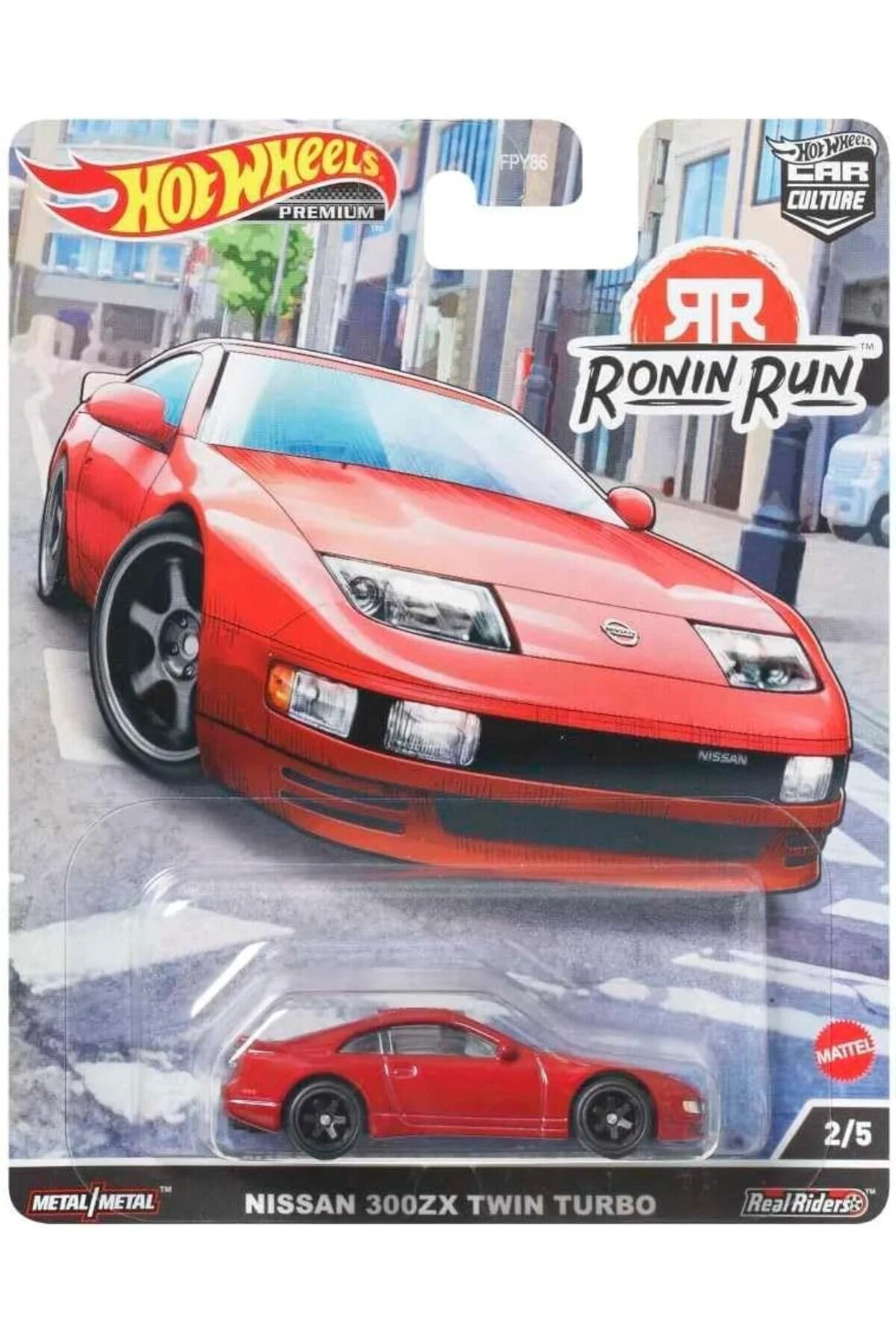 ماشین اسباب بازی پریمیوم نیسان 300ZX تویین توربو قرمز از ترکیه HOT WHEELS