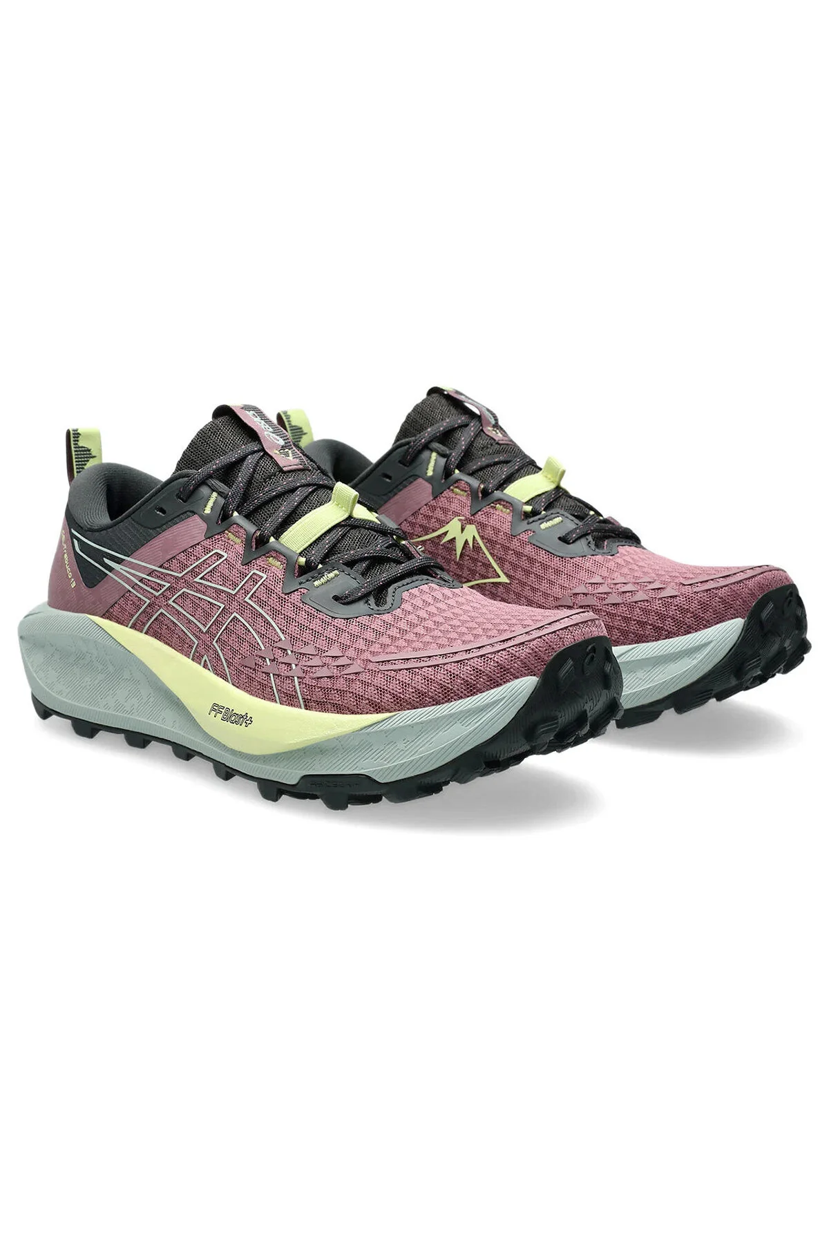 کفش ورزشی بنفش زنانه GEL TRABUCO 13 در فضای باز BORDEAUX 1012B768 500 آسیکس Asics