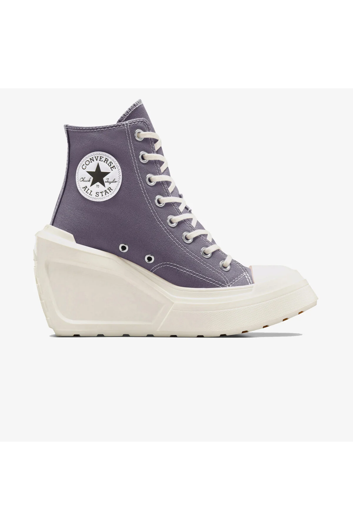 اسنیکر کفش ورزشی CHUCK 70 DE LUXE WEDGE یونیسکس PURPLE PLATFORM کانورس Converse