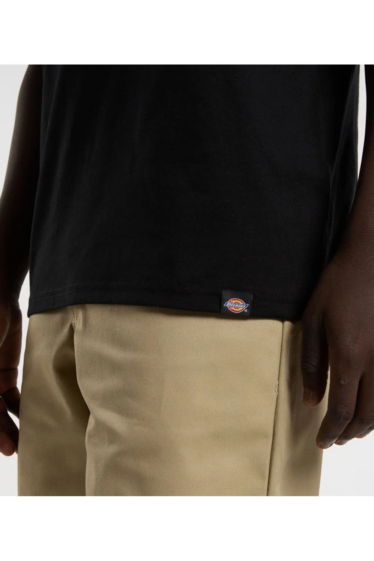 تی شرت مشکی مردانه آستین کوتاه T اورجینال Dickies