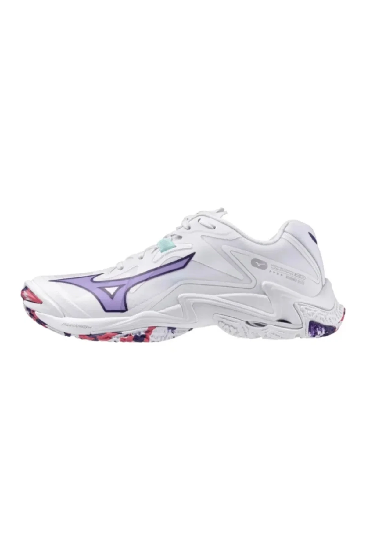 کفش والیبال ورزشی چند رنگ زنانه WAVE LIGHTNING Z8 سفید میزانو Mizuno
