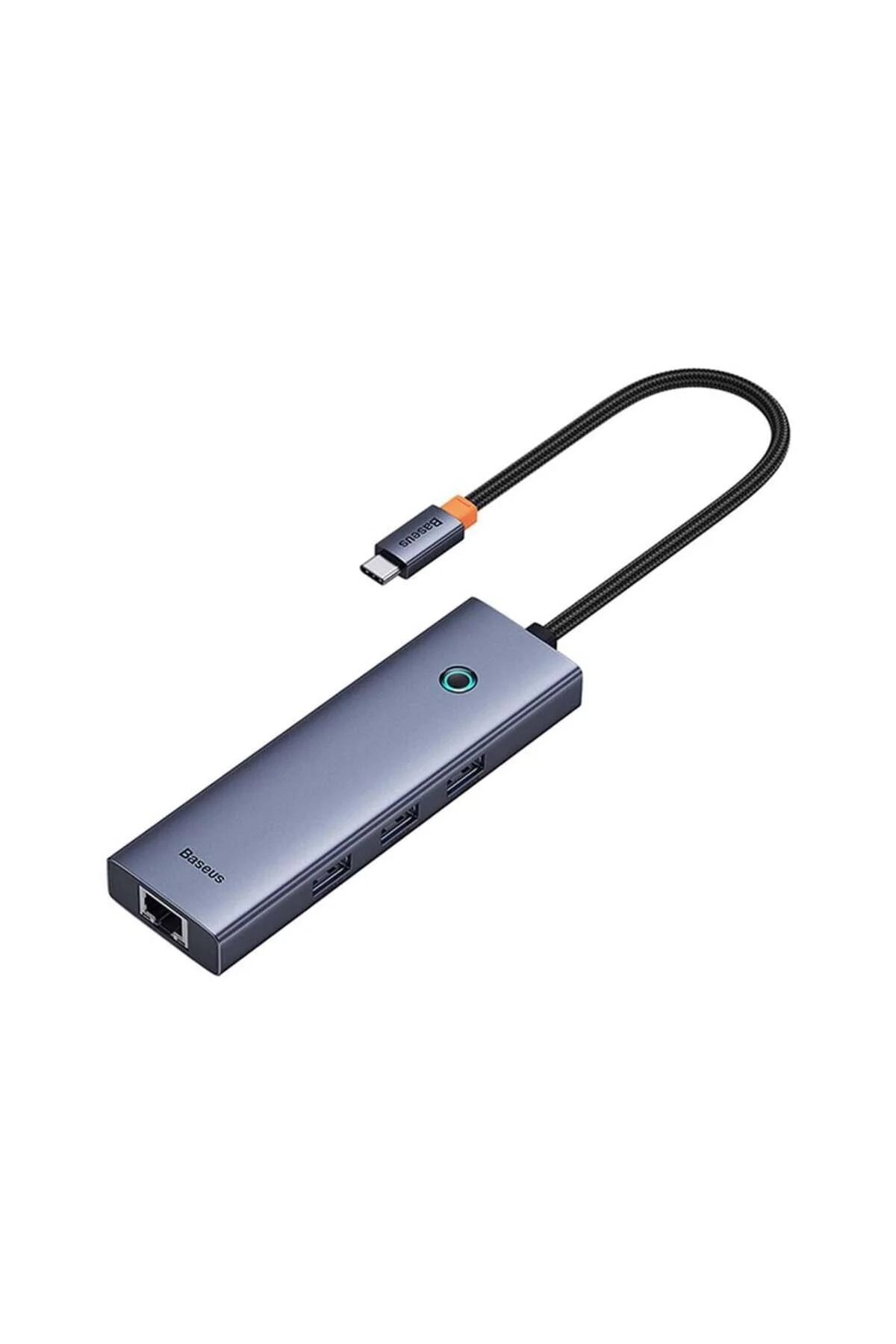 مبدل FLITE SERIES 6 PORT HUB （TYPE C به HDMI4K 60HZ 1+USB 3.0 فضای خاکستری Baseus
