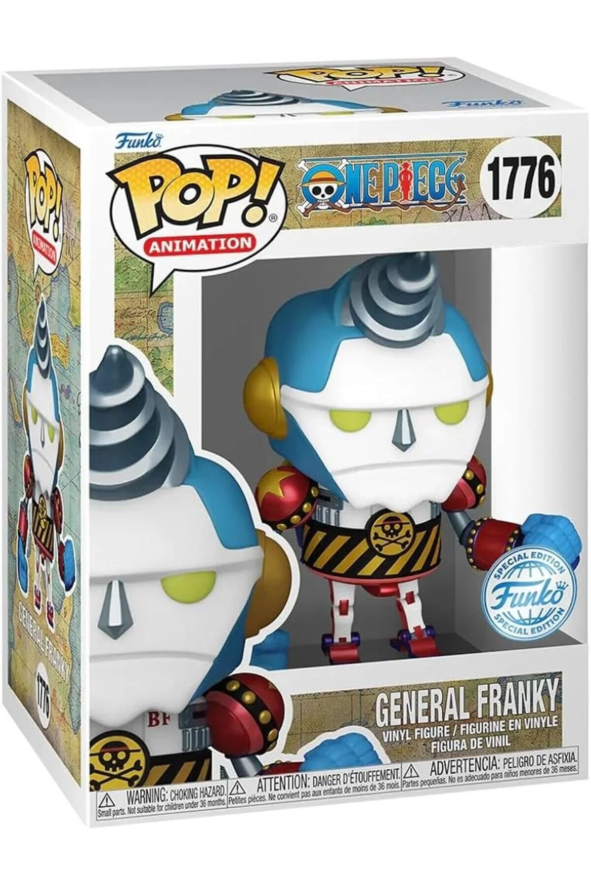 فیگور انیمیشن پاپ ONE PIECE GENERAL FRANKY SPECIAL NO: 1776 Funko