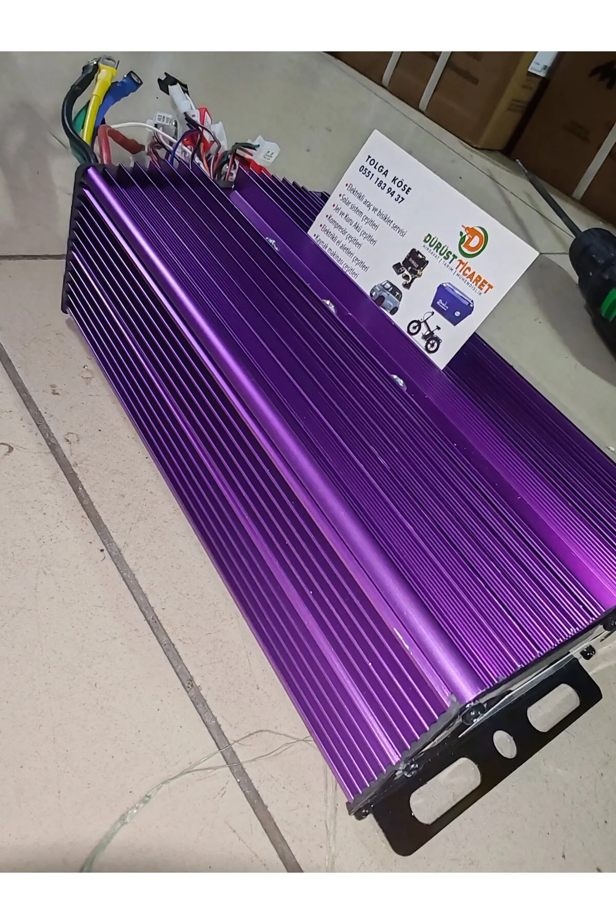 لوازم جانبی دوچرخه برقی 3 SAFE SMART BRAIN 80 AMPEY 3000WATT Bix
