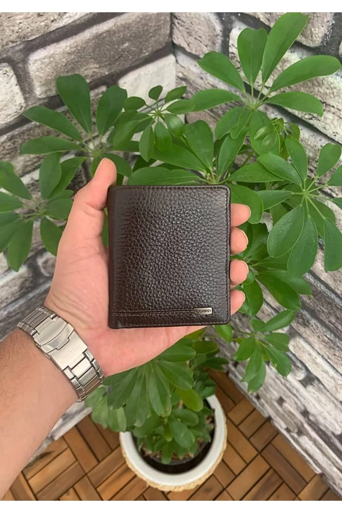 کیف پول مردانه DUSTIN BROWN GENUINE چرمی P706 GUARD