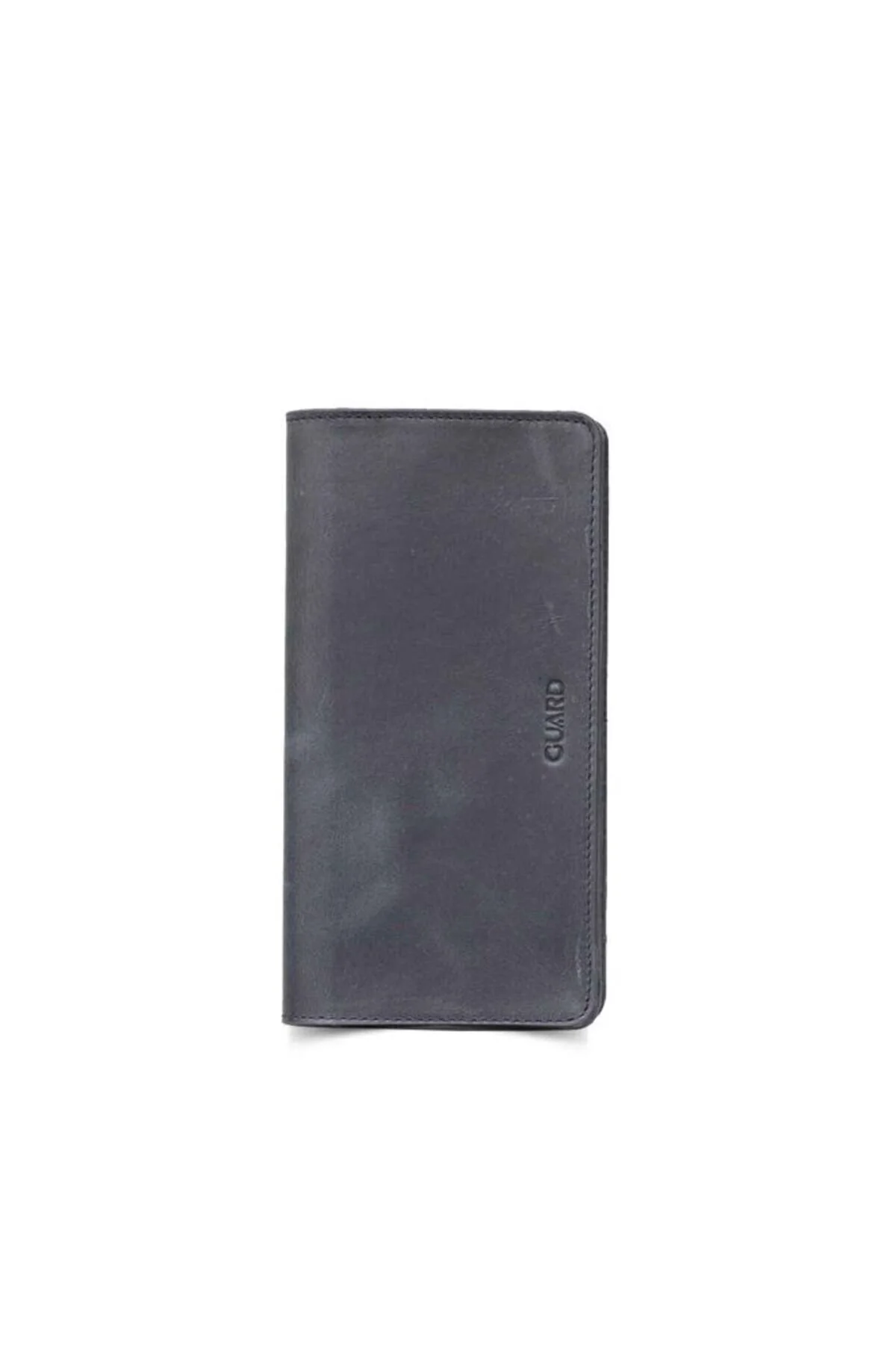 کیف پول زنانه واقعی مردانه لباس چرمی با ورود به تلفن سیاه باستان P3047 GUARD