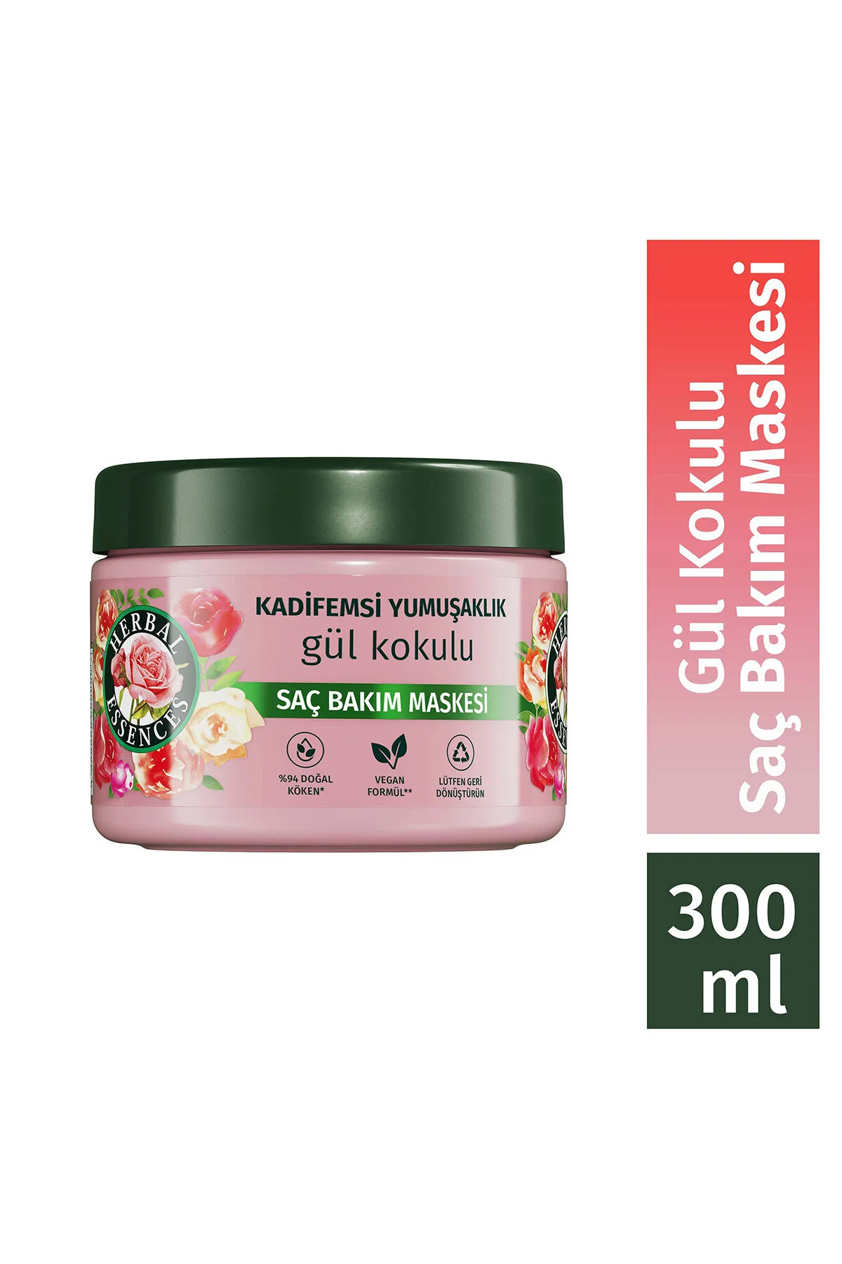 ماسک مو با رایحه گل رز و نرمی بخش 300 میلی لیتر هاربال اسانکاس Herbal Essences