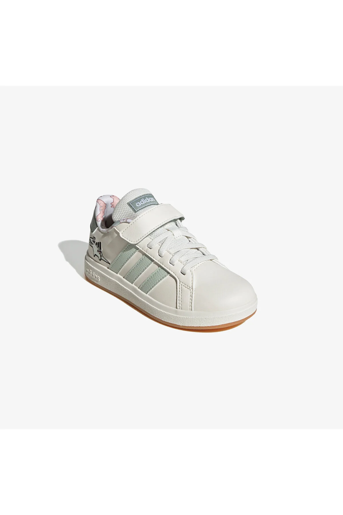 اسنیکر دخترانه و پسرانه بچگانه DINO GRAND COURT HAND مردانه سفید CHILD LS آدیداس adidas
