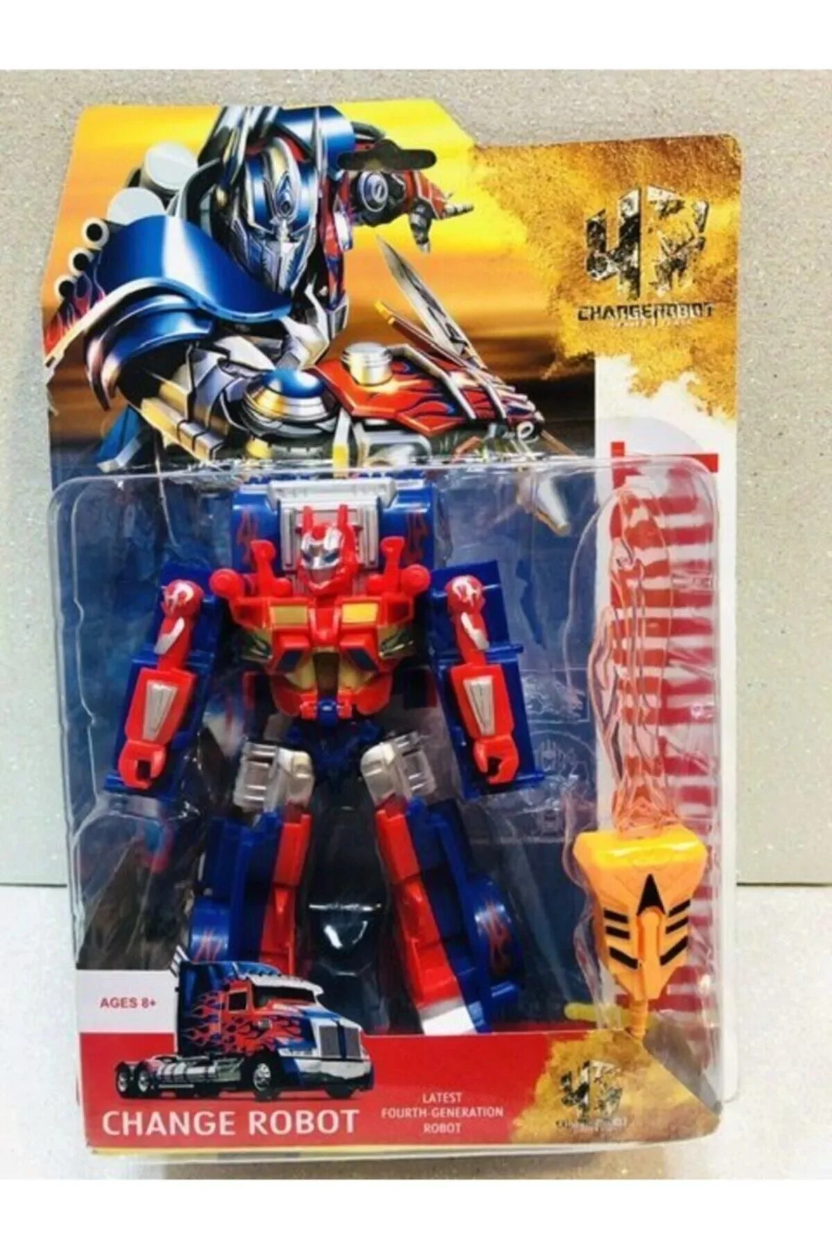 ماشین اسباب بازی ترانسفورماتور OPTIMUS PRIME ROBOT TRANSFORMING TOY CAR TRUCK Brother Toys