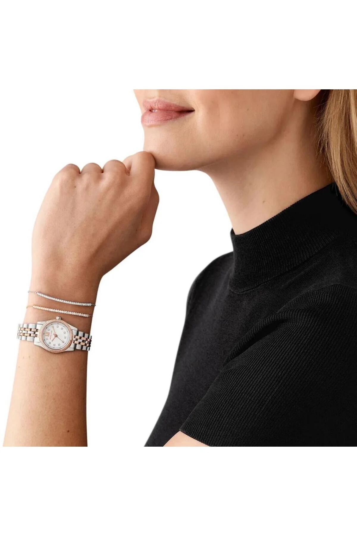 ساعت مچی و دستبند زنان MK4817SET مایکل کورس اورجینال Michael Kors
