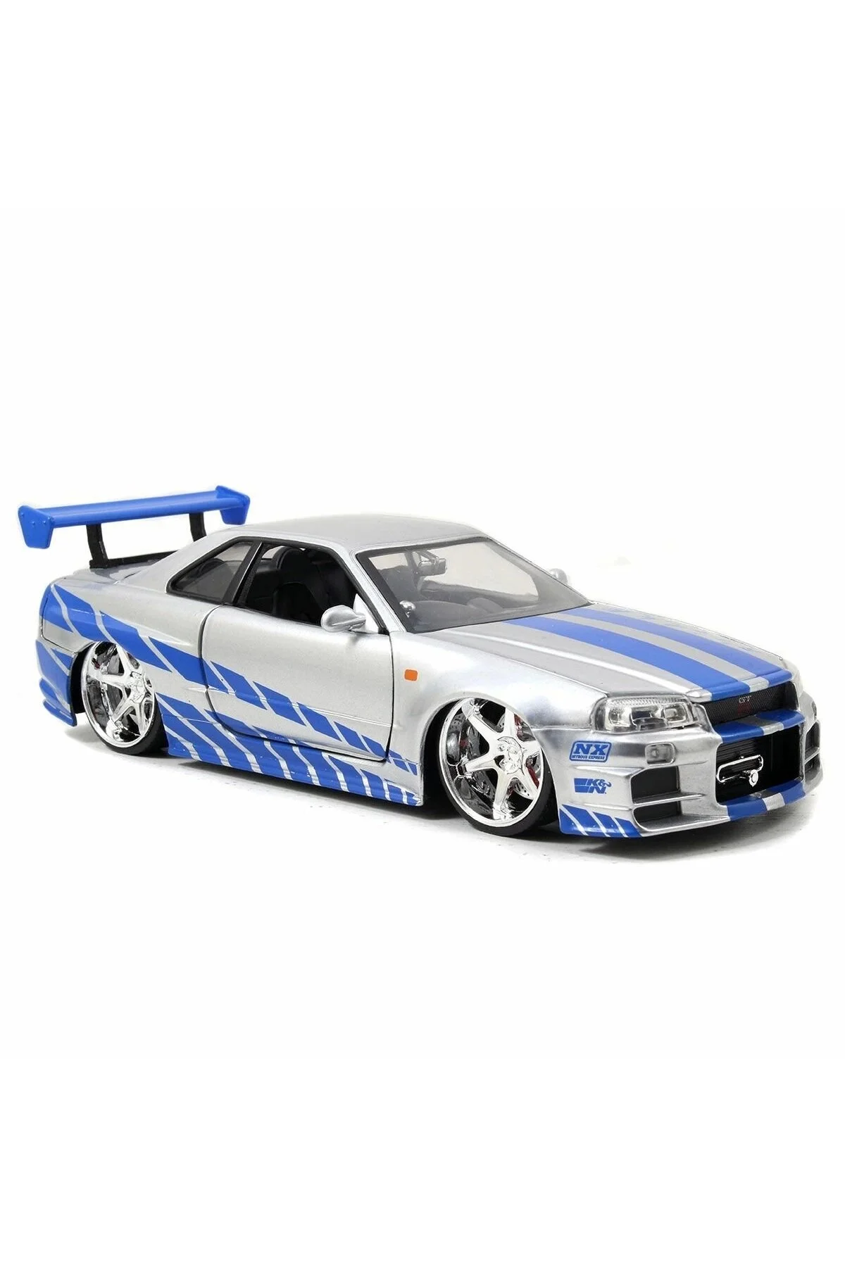 مدل خودرو 253203044 FAST & FURIOUS 2002 NISSAN SKYLINE 1:24 Simba