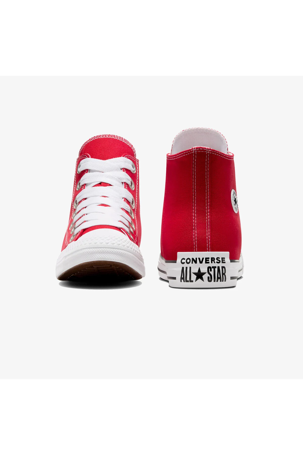 اسنیکر مردانه و زنانه چاک تیلور همه ستاره یونیسکس بلند کفش ورزشی قرمز Converse