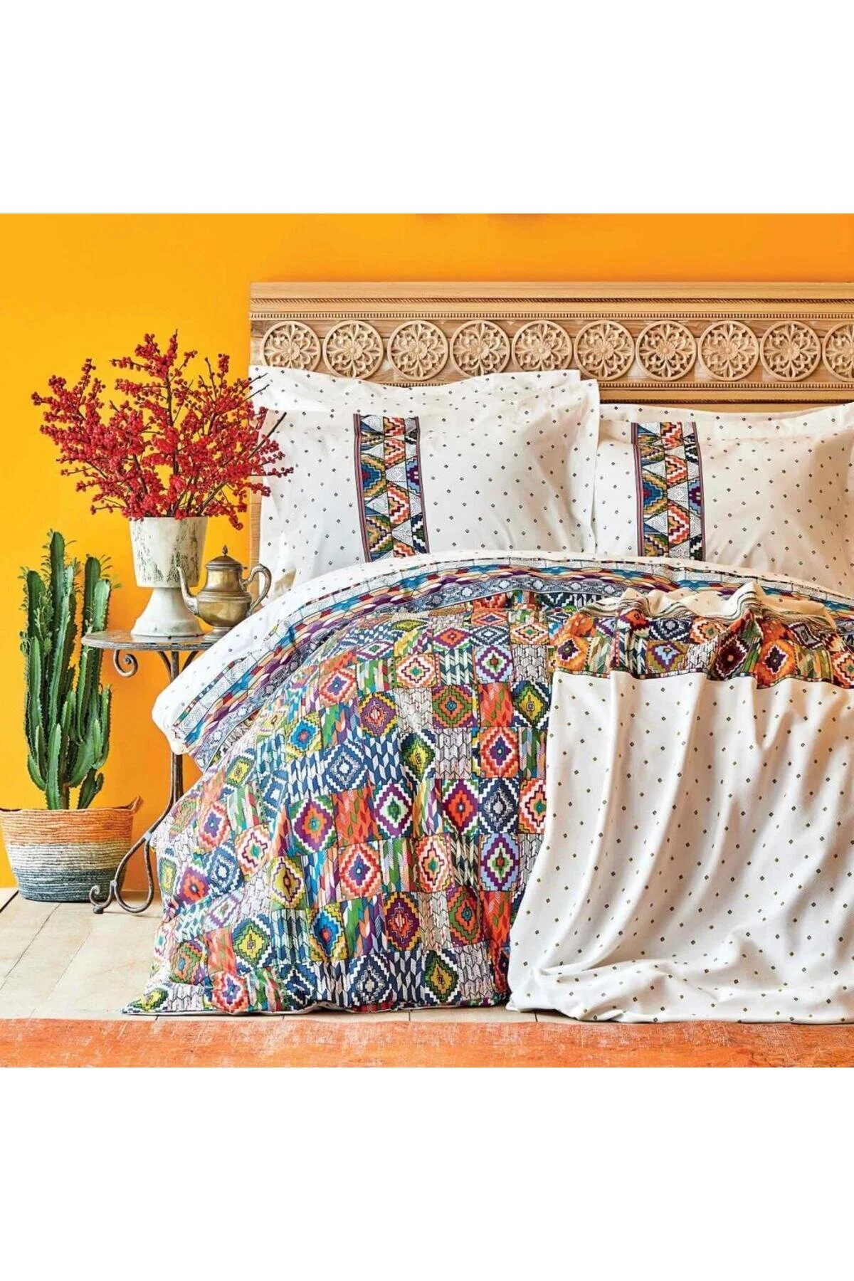 پیکه یک نفره و ست چند رنگ HOME & PIKE SET اورجینال ÇIRPAN EV