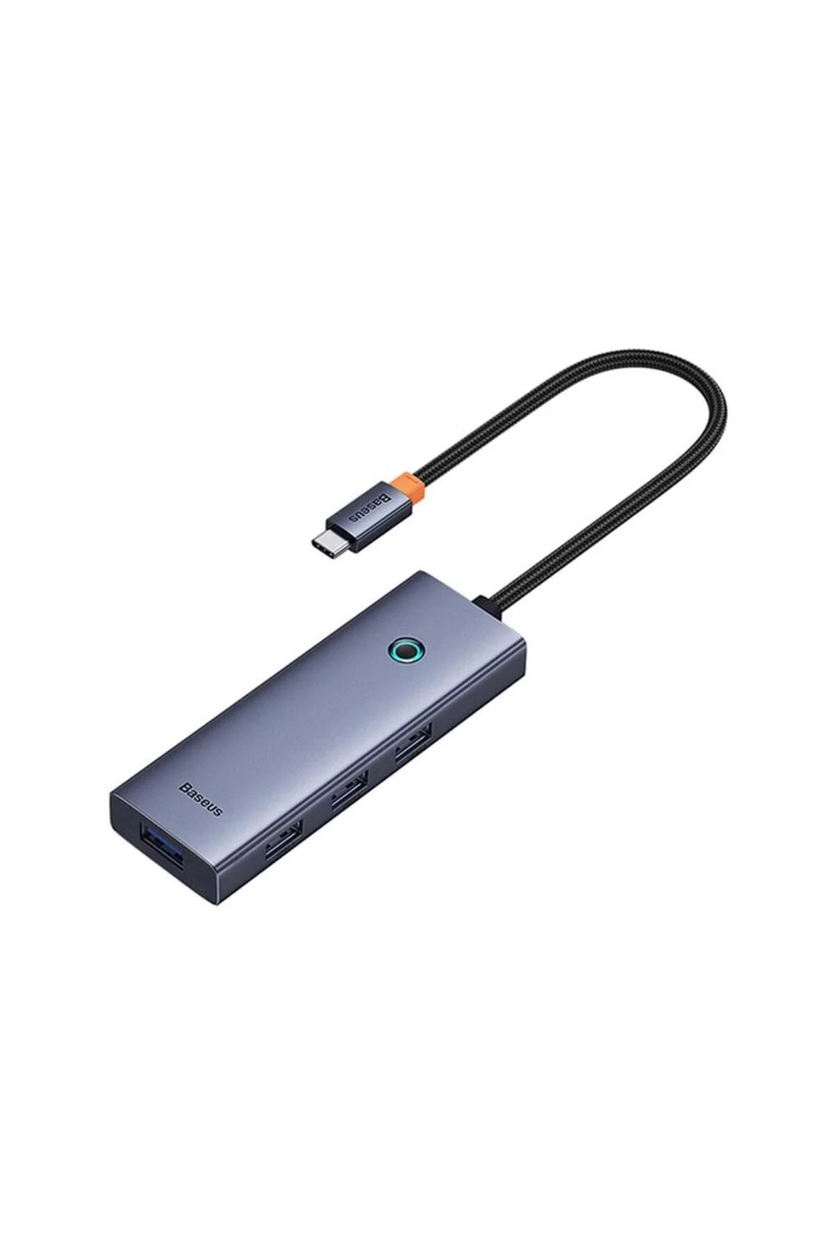 مبدل FLITE SERIES 5 PORT HUB （TYPE C TO HDMI4K 30HZ 1+USB 3.0 4 SPACE GREY Baseus