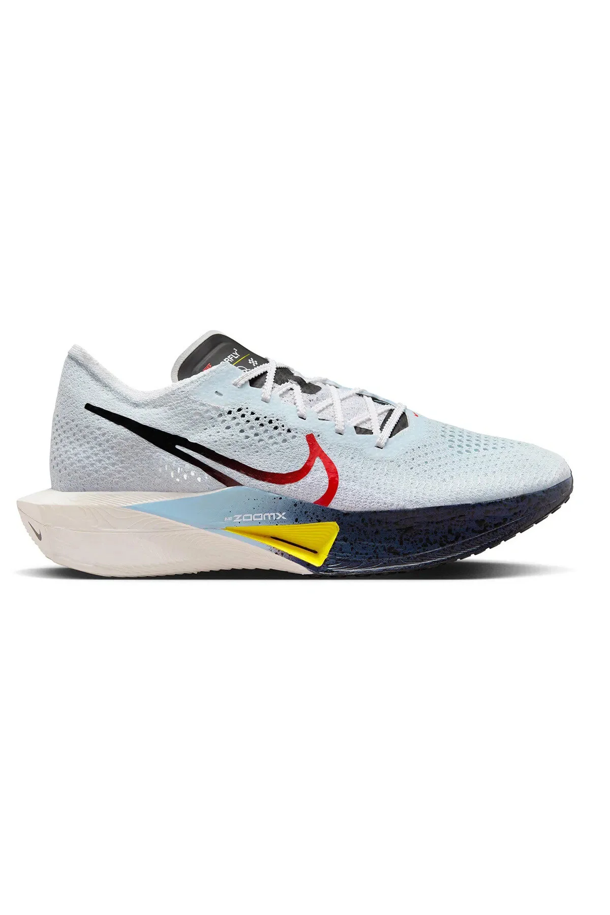 کفش دو و تمرین مردانه ZOOMX VAPORFLY 3 ٪ سفید در حال رانینگ نایک Nike