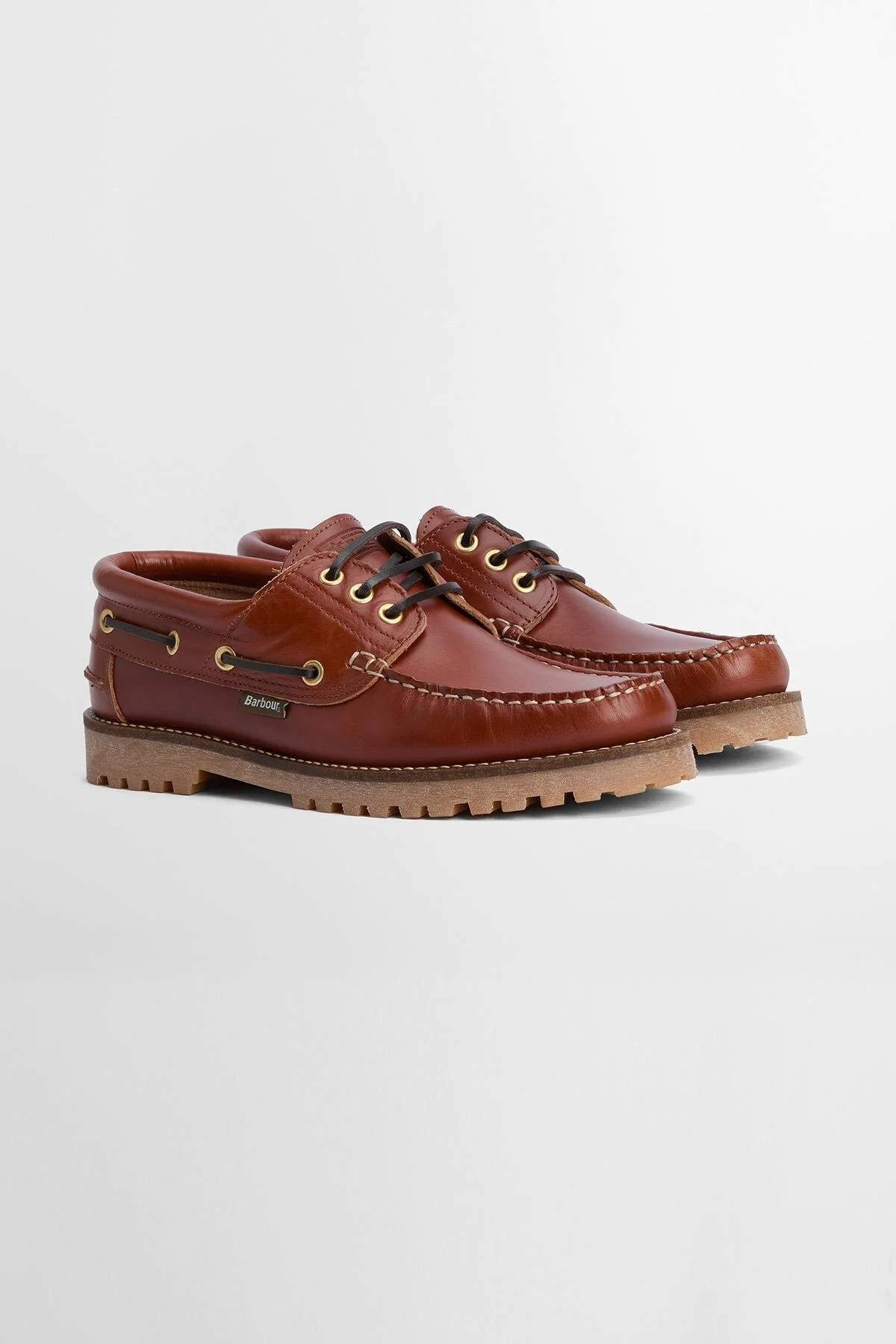 کفش کژوال روزانه چند رنگ مردانه عرشه TA32 برنزه باربور Barbour